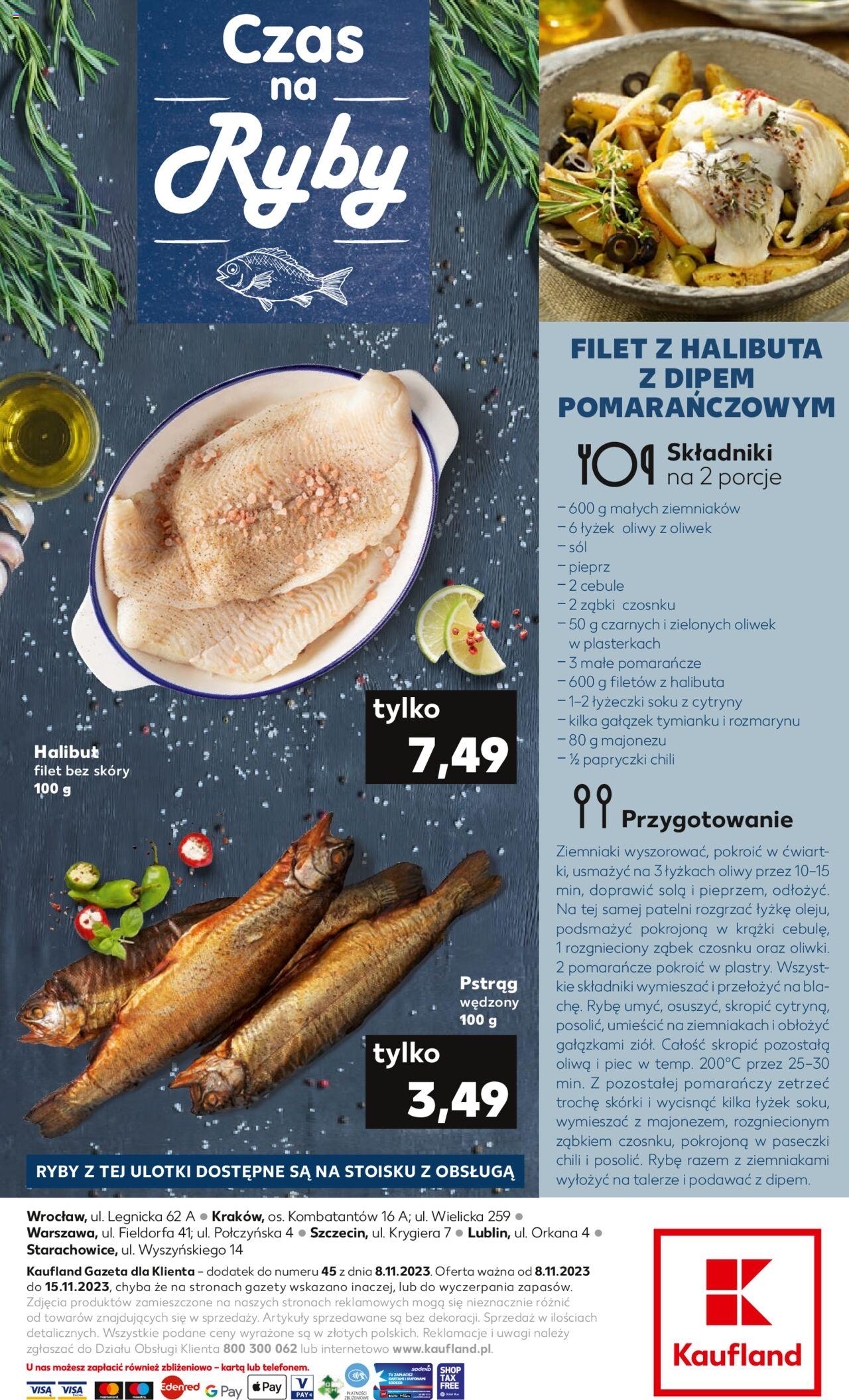Kaufland Gazetka Ryby ważna od 08.11.2023 do 15.11.2023 strona 2