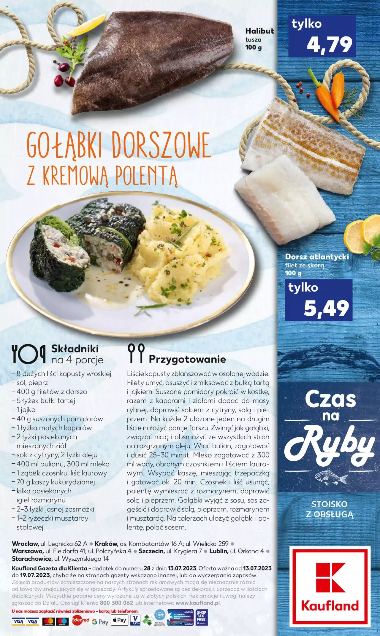 KAUFLAND gazetka Ryby ważna od 13.07.2023 do środy 19.07.2023 strona 2