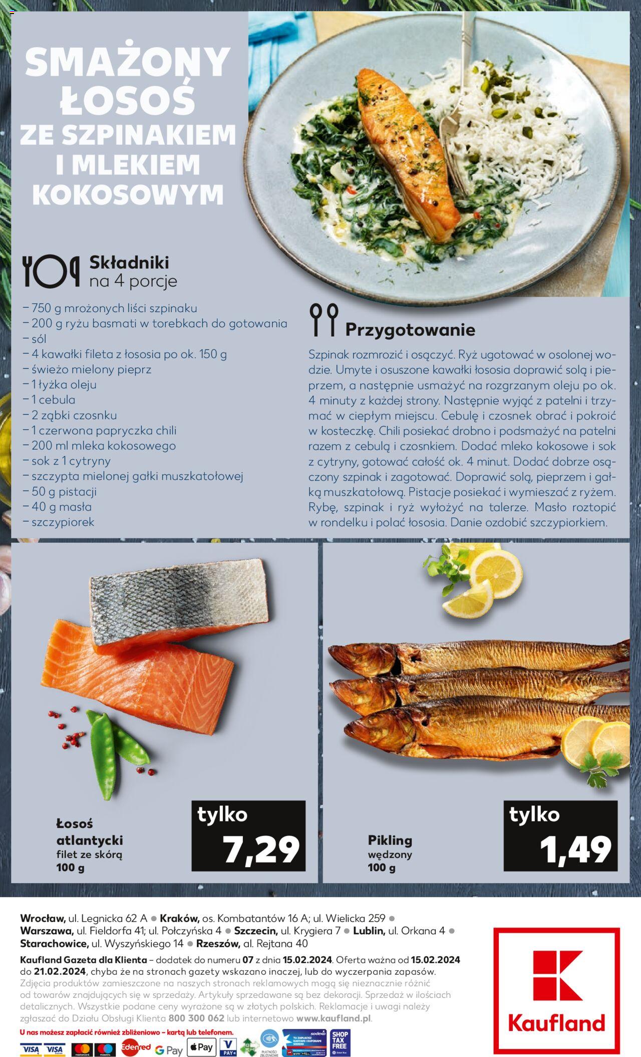 KAUFLAND gazetka Ryby ważna od 15.02.2024 do 21.02.2024 strona 2
