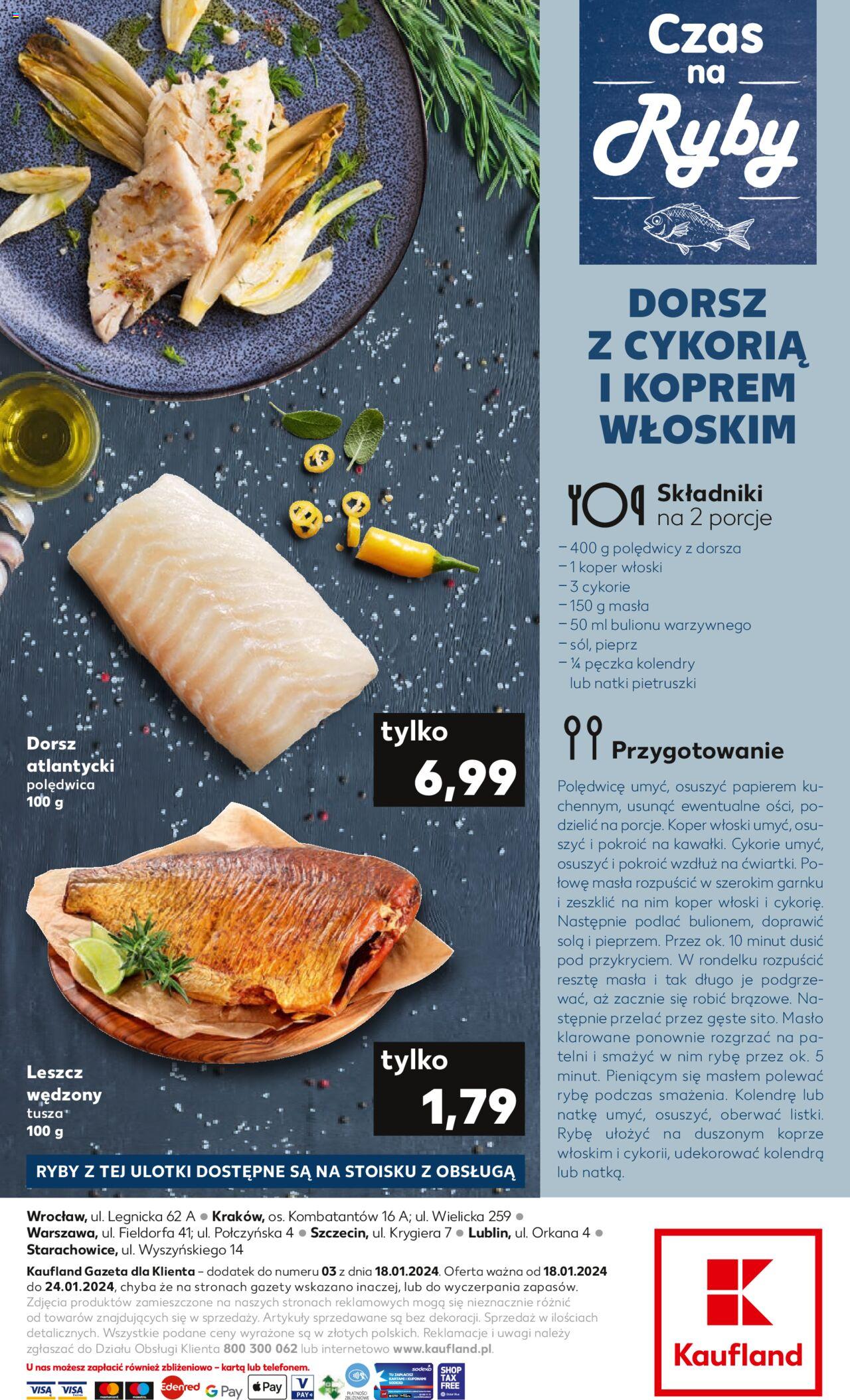 KAUFLAND gazetka Ryby ważna od 18.01.2024 do 24.01.2024 strona 2