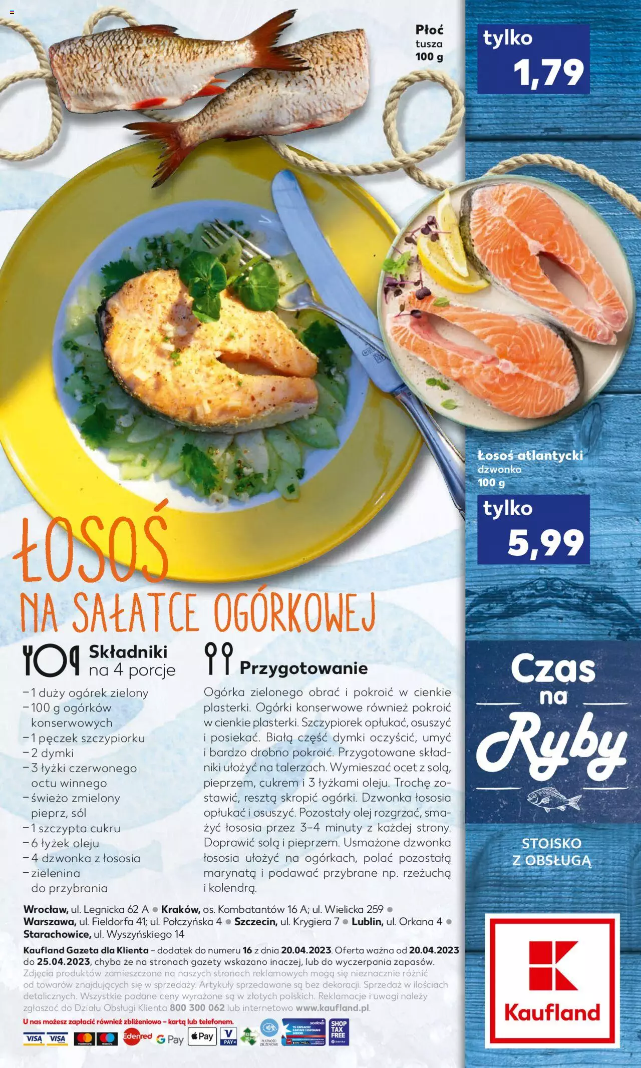 KAUFLAND gazetka Ryby ważna od 20.04.2023 do 25.04.2023 strona 2