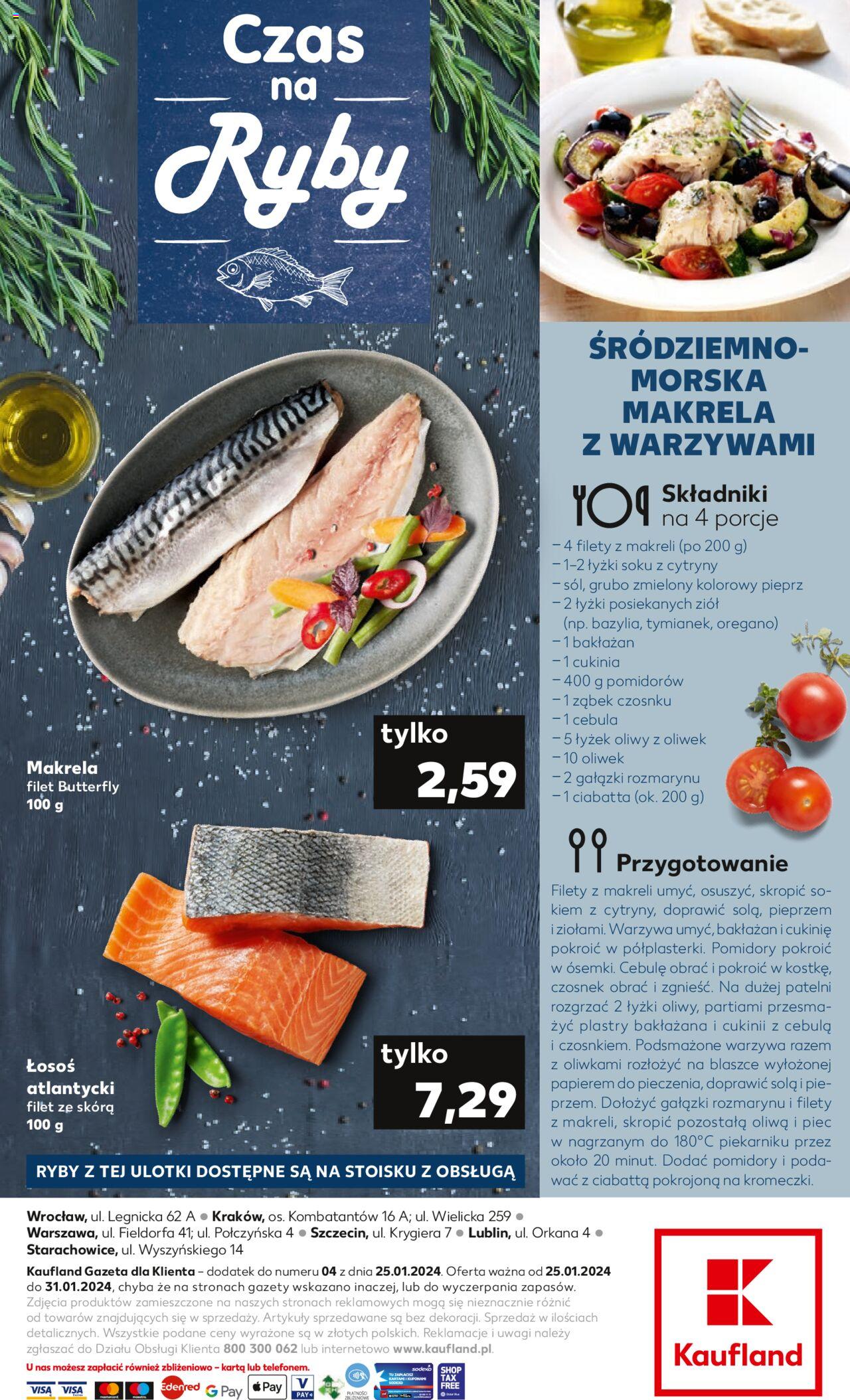 KAUFLAND gazetka Ryby ważna od 25.01.2024 do 31.01.2024 strona 2