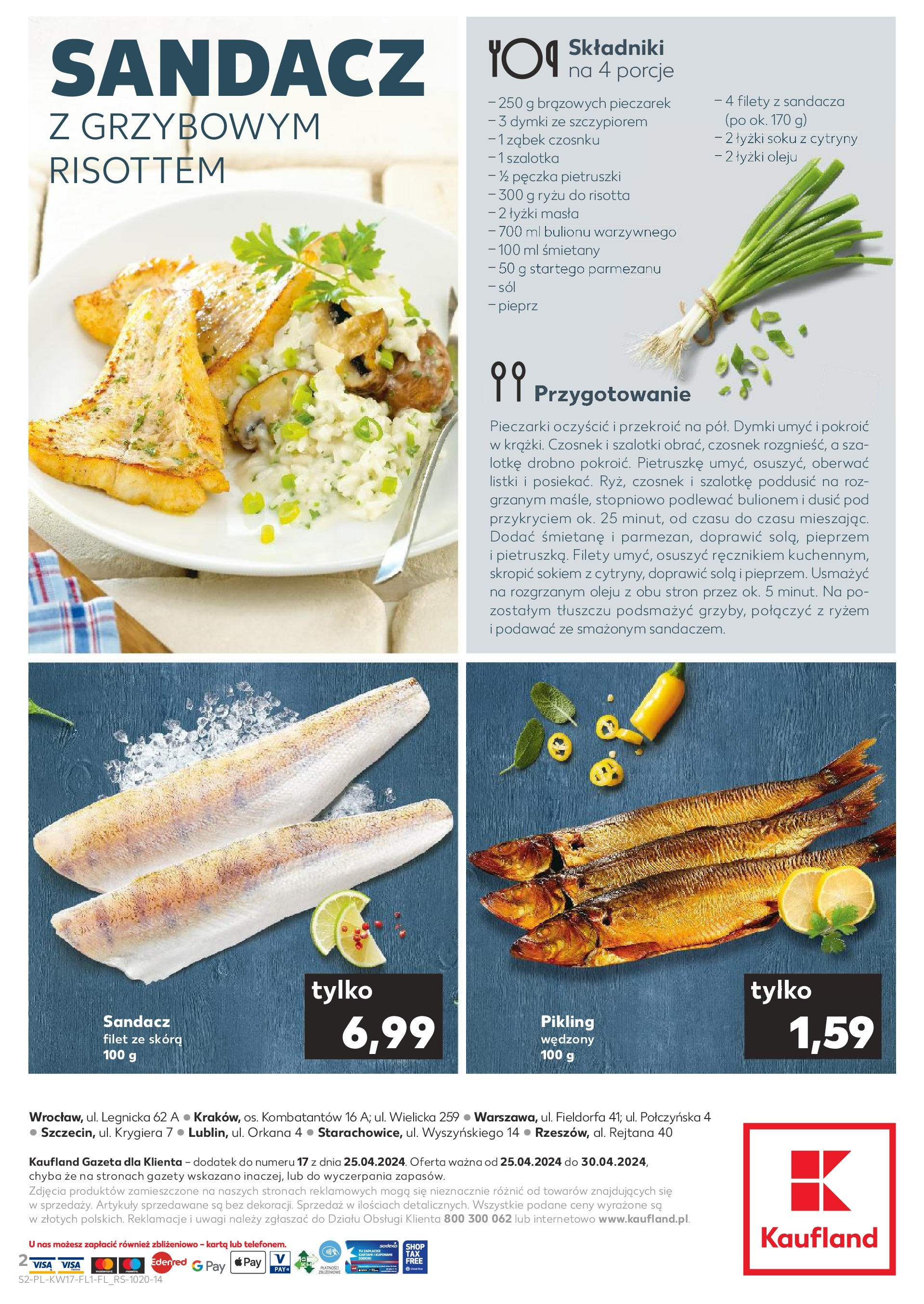 KAUFLAND gazetka Ryby ważna od 25.04.2024 do 30.04.2024 strona 2
