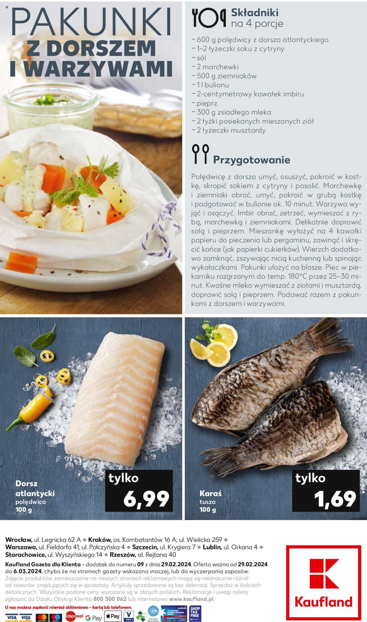 KAUFLAND gazetka Ryby ważna od 29.02.2024 do 06.03.2024 strona 2
