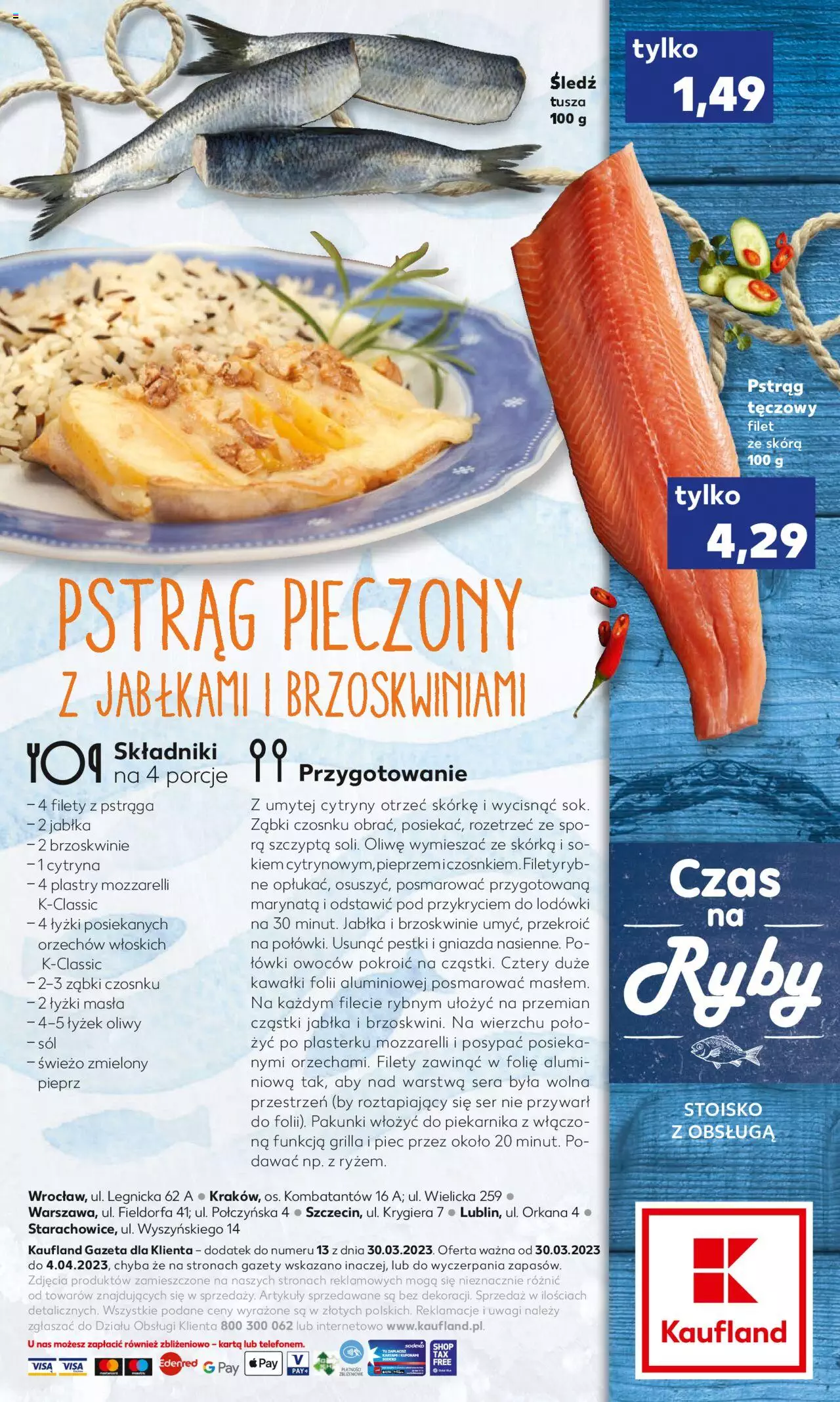 KAUFLAND gazetka Ryby ważna od 30.03.2023 do 04.04.2023 strona 2