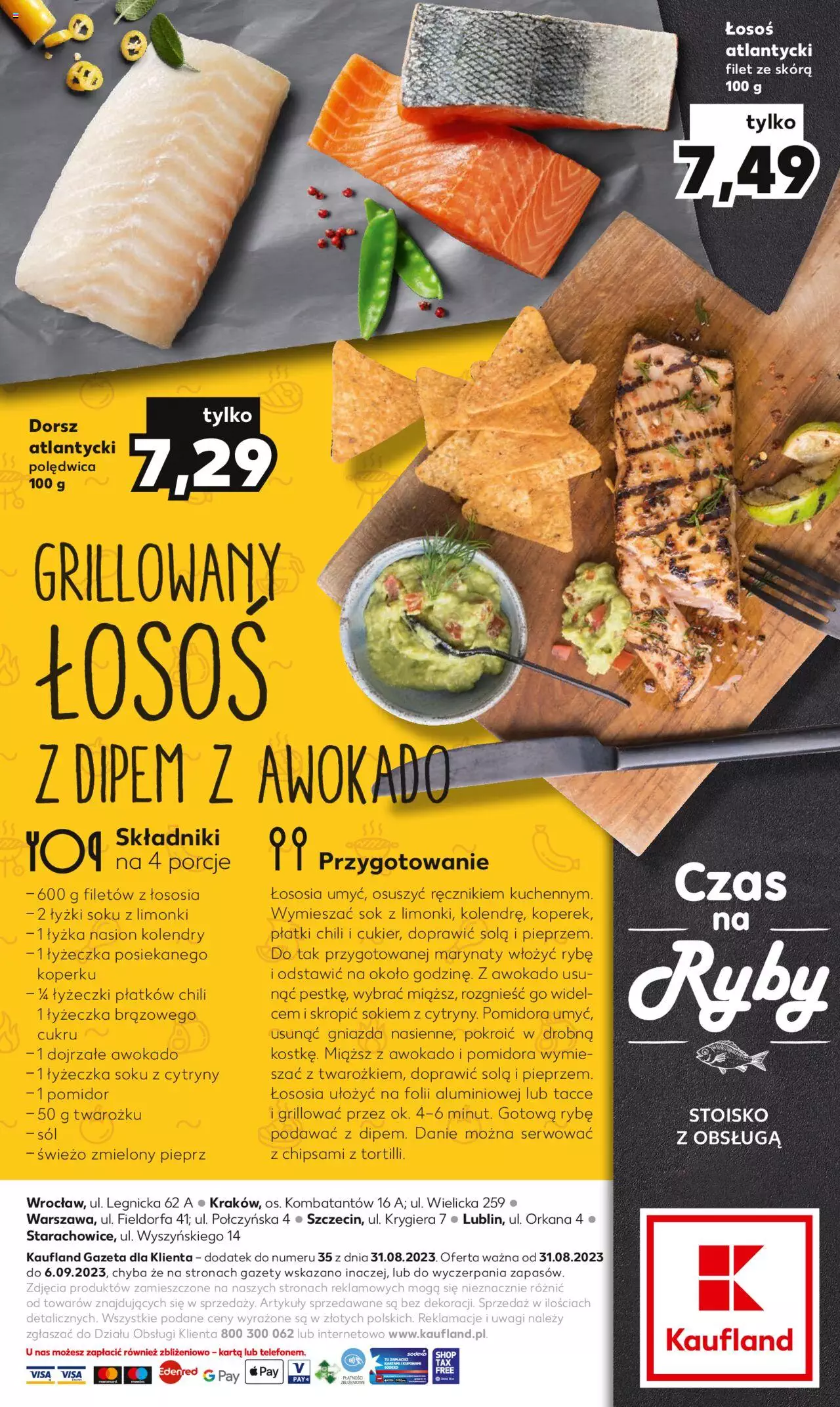 KAUFLAND gazetka Ryby ważna  od 31.08.2023 do 06.09.2023 strona 2