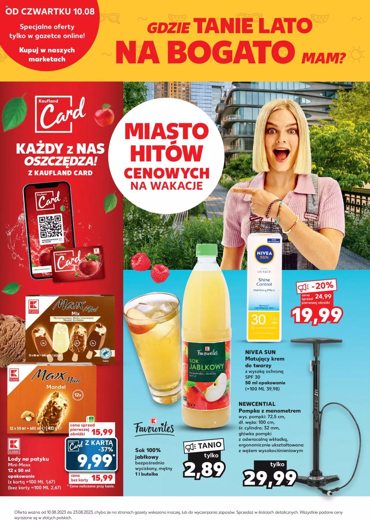 KAUFLAND gazetka Specjalne oferty ważna od 10.08.2023 do 23.08.2023 strona 1