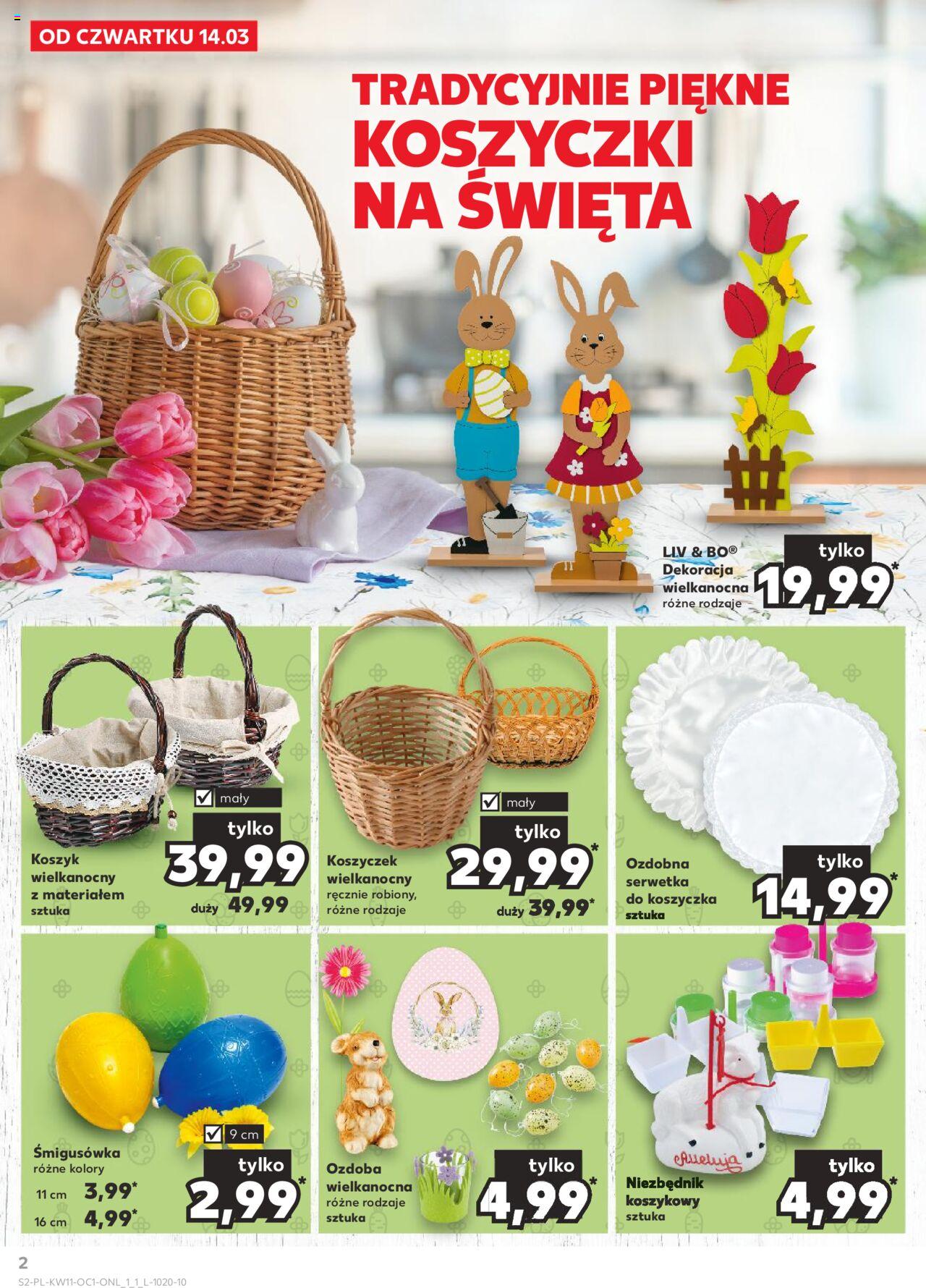 KAUFLAND gazetka Świąteczny wybór nonfood ważna od 14.03.2024 do 30.03.2024 strona 2