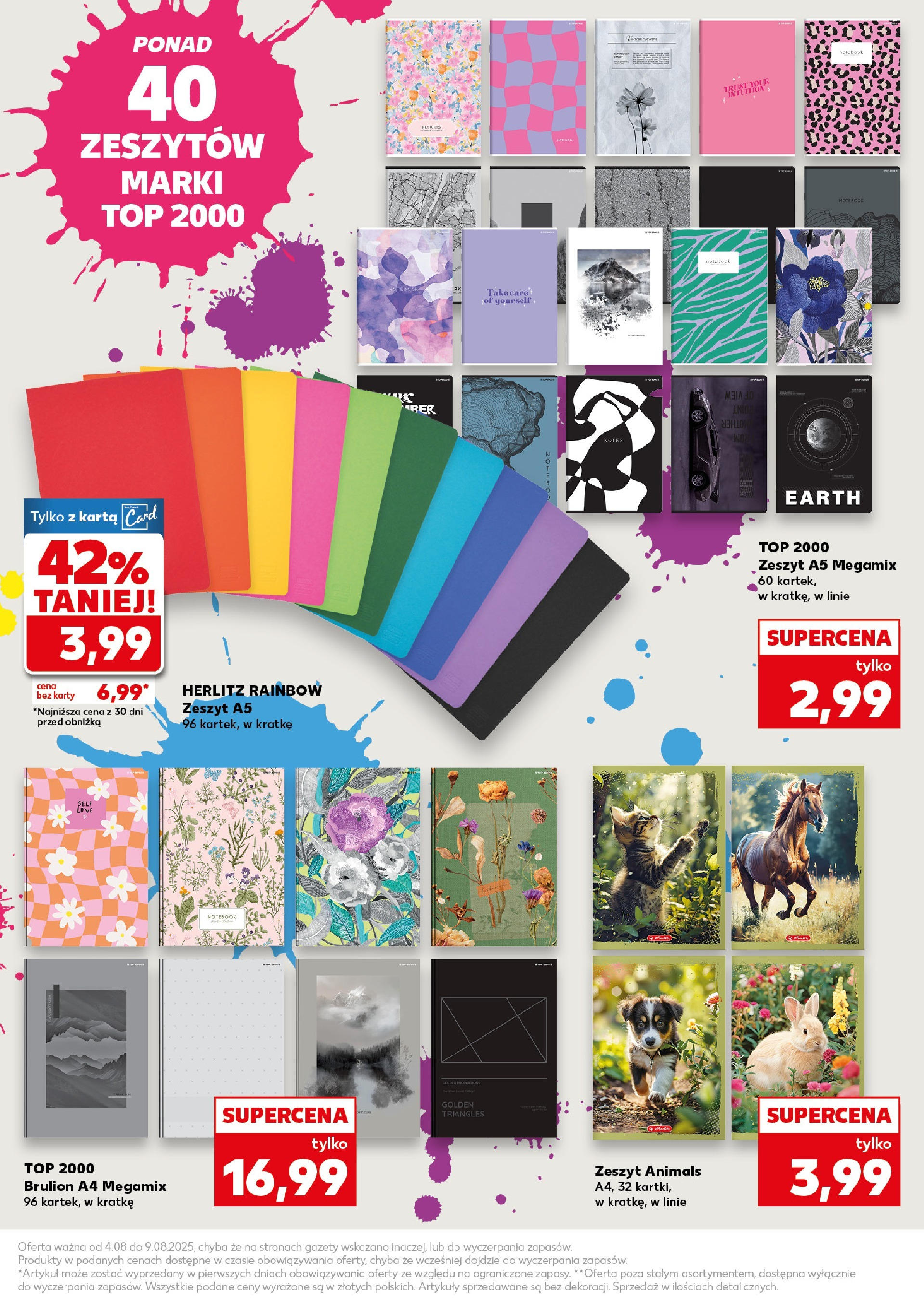 KAUFLAND gazetka Szkoła ważna  od  04.08.2025 do 09.08.2025 strona 13