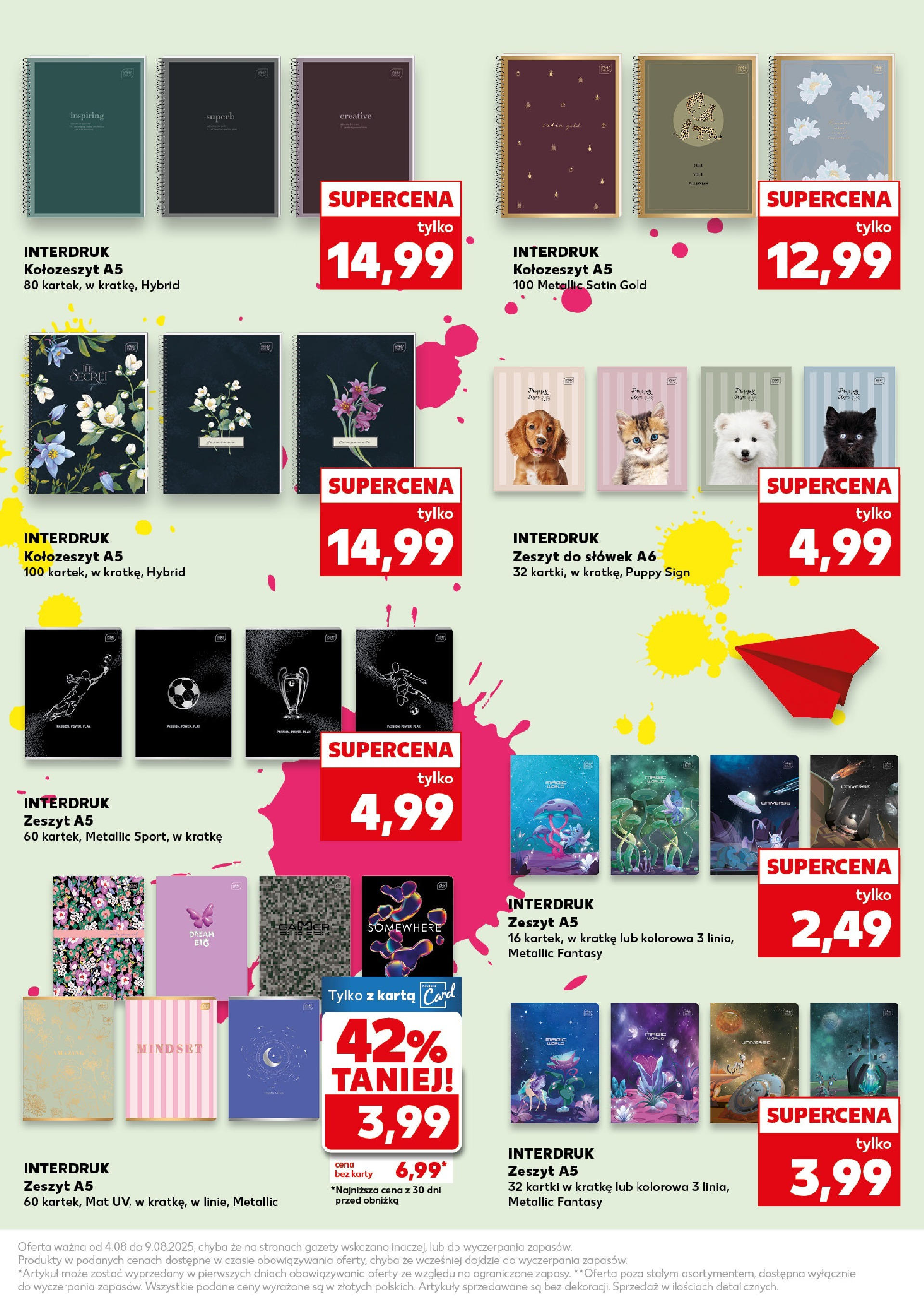 KAUFLAND gazetka Szkoła ważna  od  04.08.2025 do 09.08.2025 strona 15