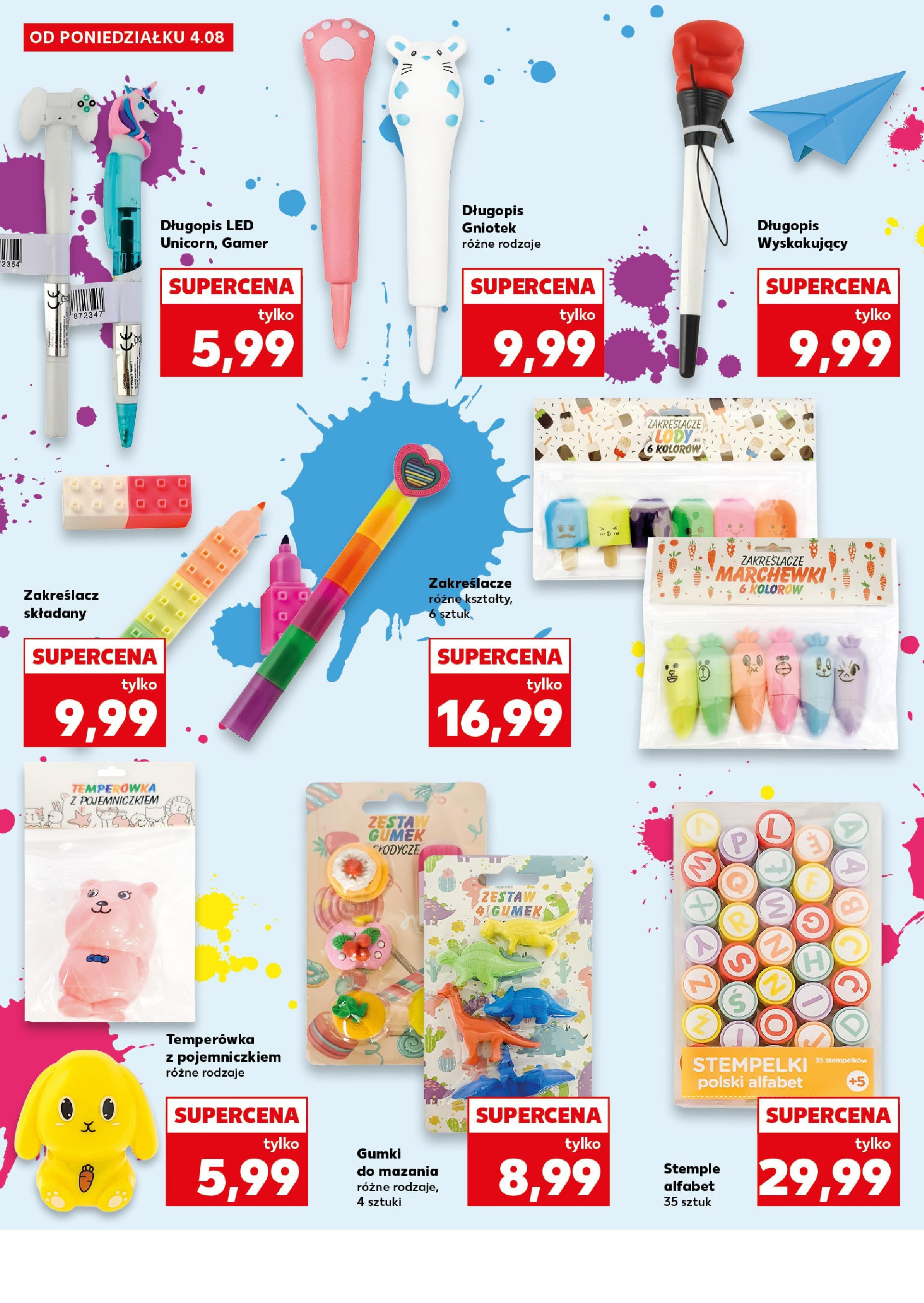 KAUFLAND gazetka Szkoła ważna  od  04.08.2025 do 09.08.2025 strona 16