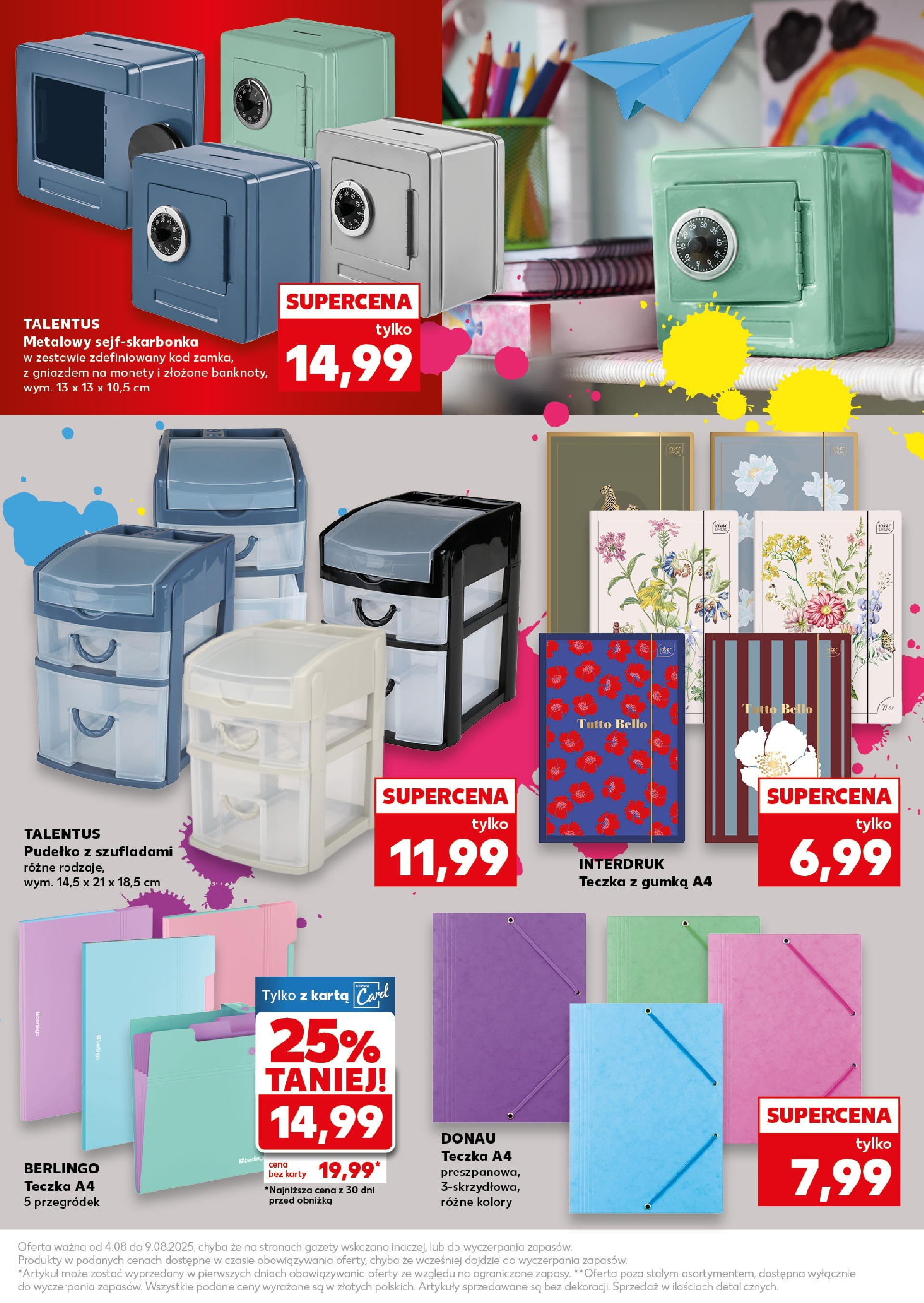 KAUFLAND gazetka Szkoła ważna  od  04.08.2025 do 09.08.2025 strona 31