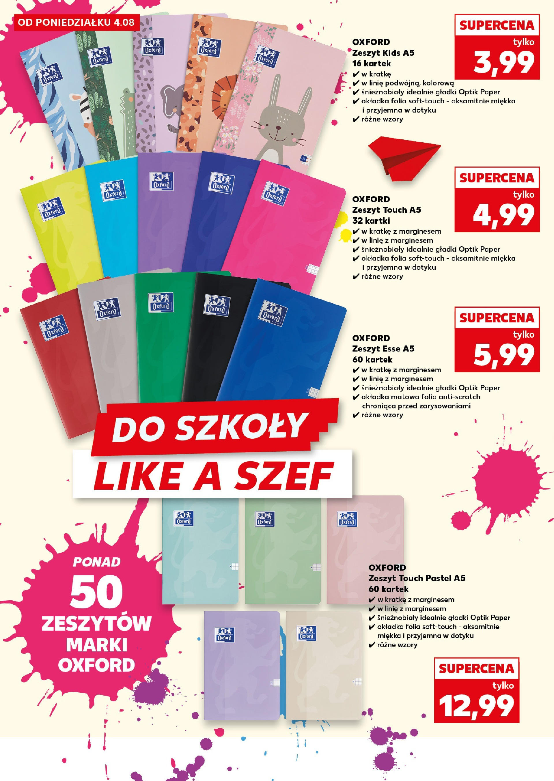 KAUFLAND gazetka Szkoła ważna  od  04.08.2025 do 09.08.2025 strona 10