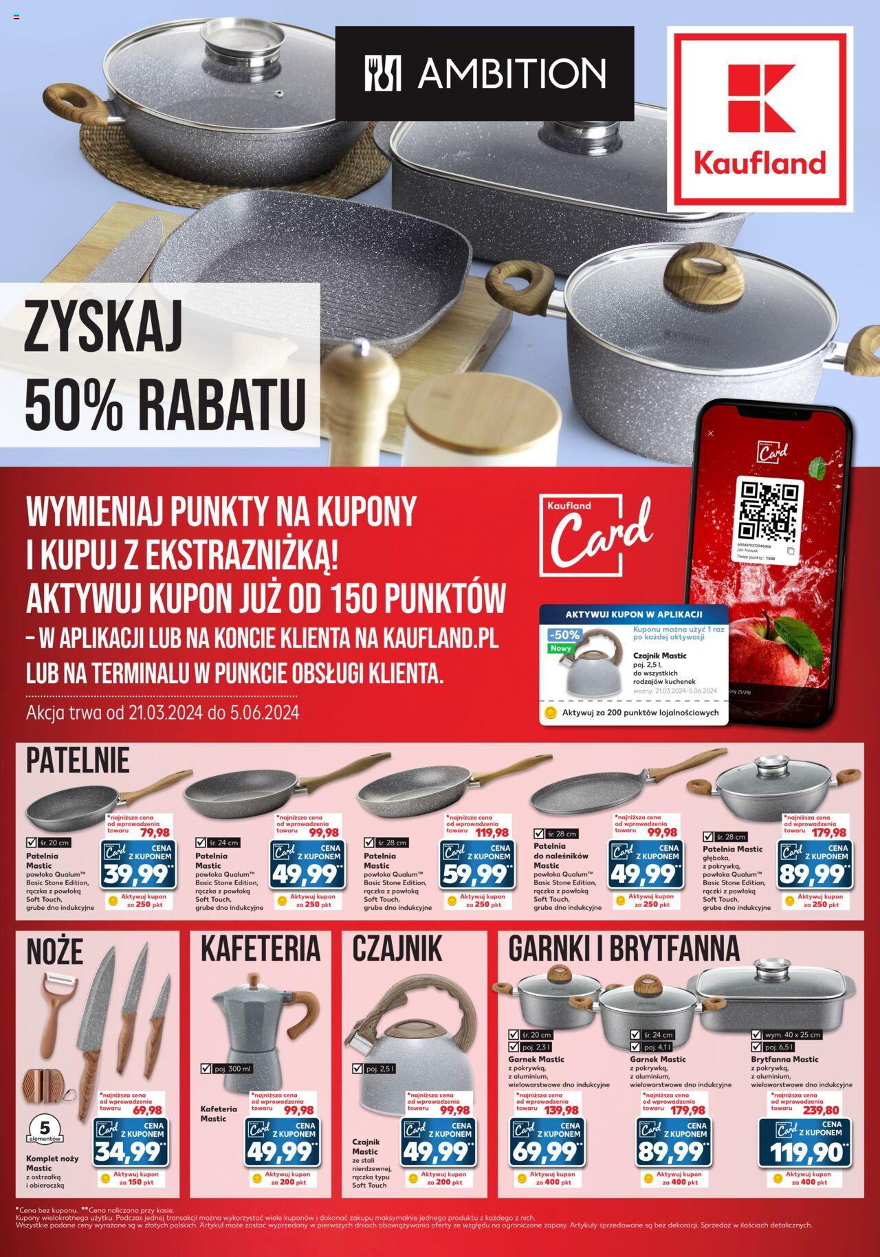 KAUFLAND Gazetka Top Artykuł ważna od 04.04.2024 do 10.04.2024 strona 1