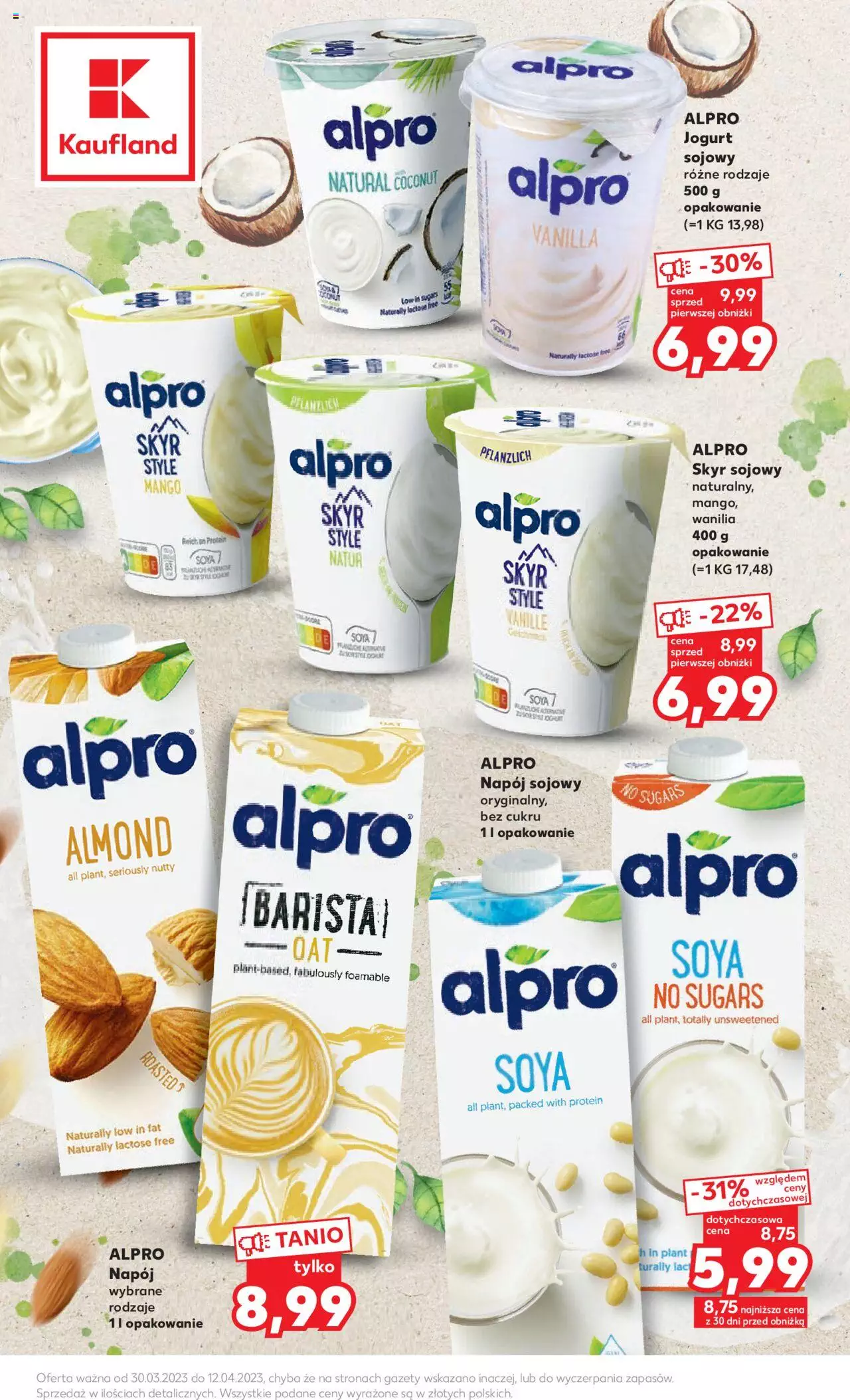 KAUFLAND gazetka  Ulotka Danone ważna od 30.03.2023 do 12.04.2023 strona 2