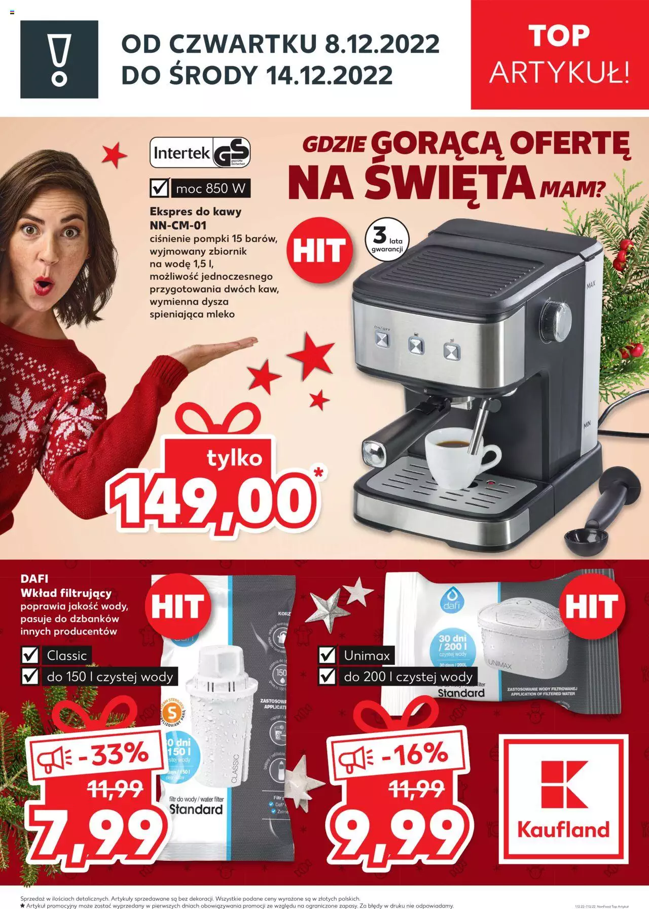 KAUFLAND gazetka Ulotka Zapowiedź następnej oferty ważna od 01.12.2022 do 14.12.2022 strona 1