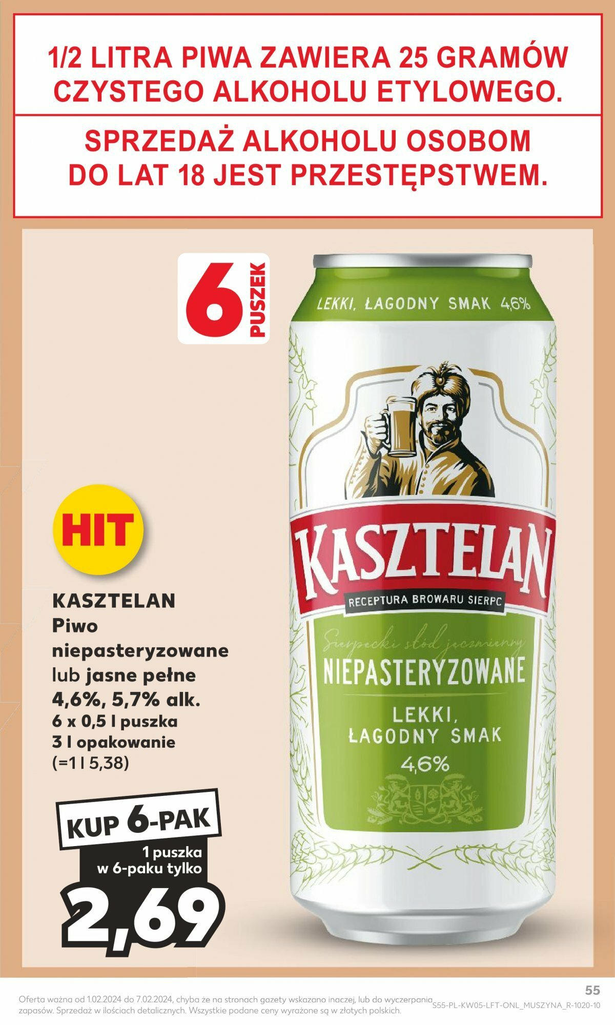 KAUFLAND gazetka ważna od 01.02.2024 do 07.02.2024 strona 54
