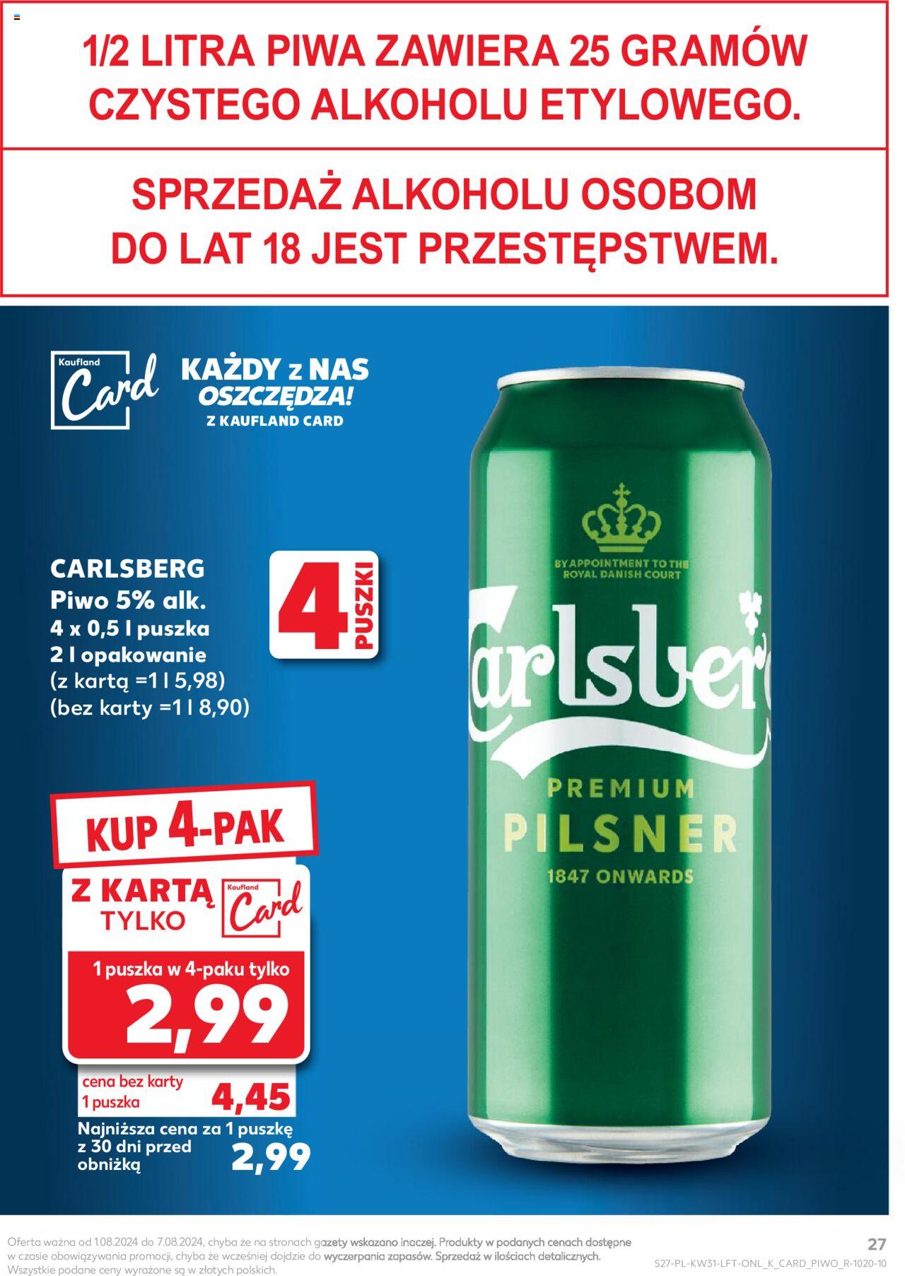KAUFLAND gazetka ważna od 01.08.2024 do 07.08.2024 strona 26