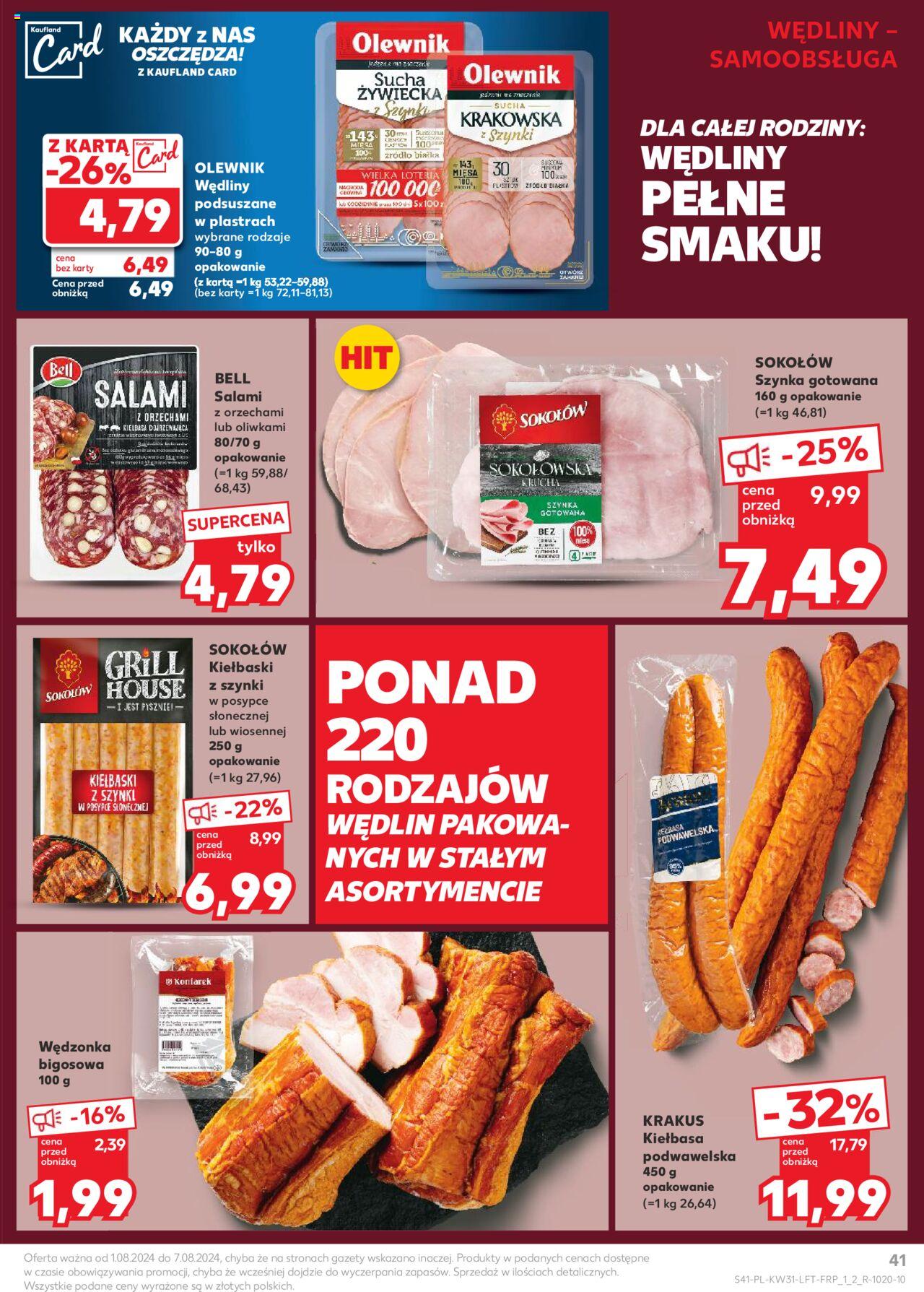 KAUFLAND gazetka ważna od 01.08.2024 do 07.08.2024 strona 39