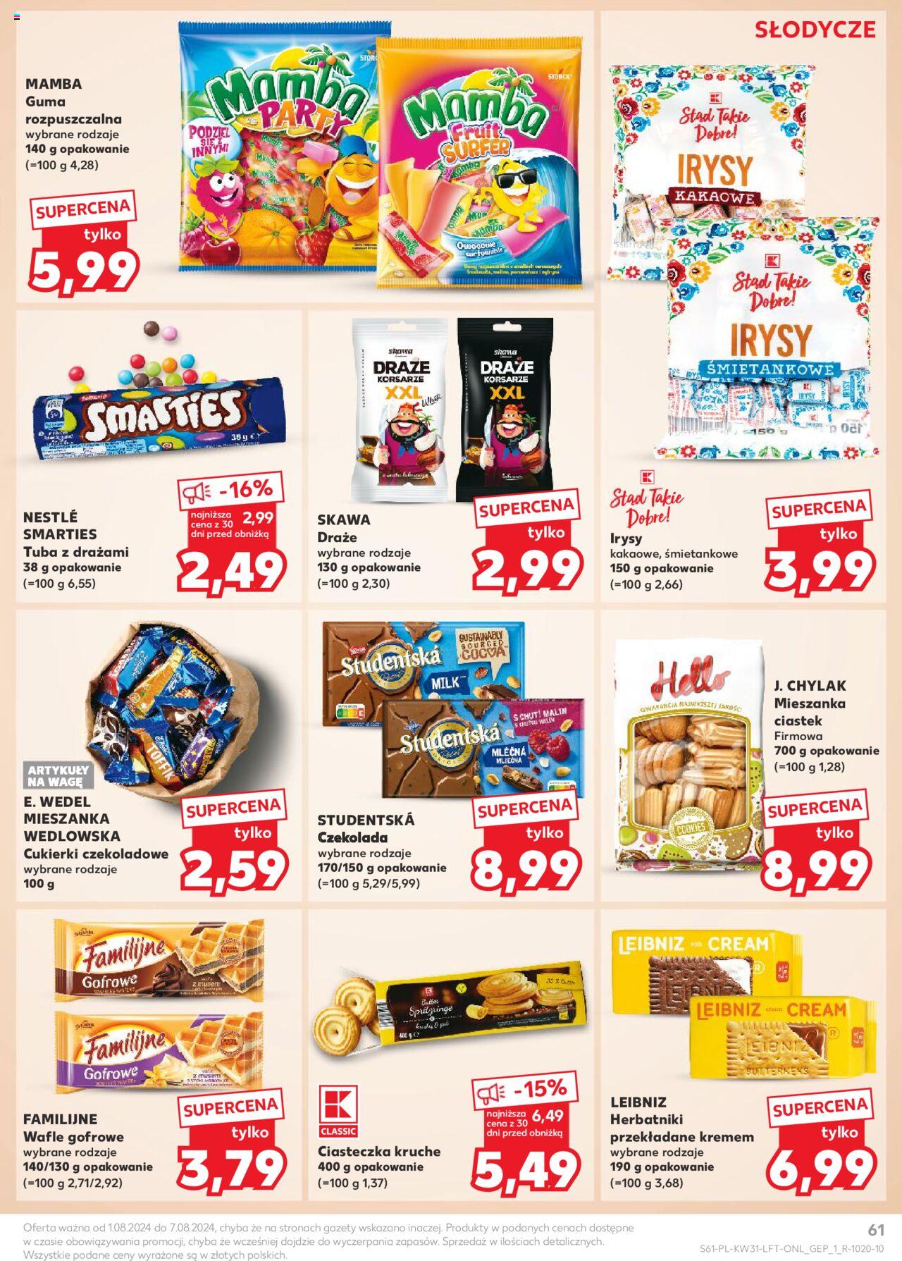 KAUFLAND gazetka ważna od 01.08.2024 do 07.08.2024 strona 59