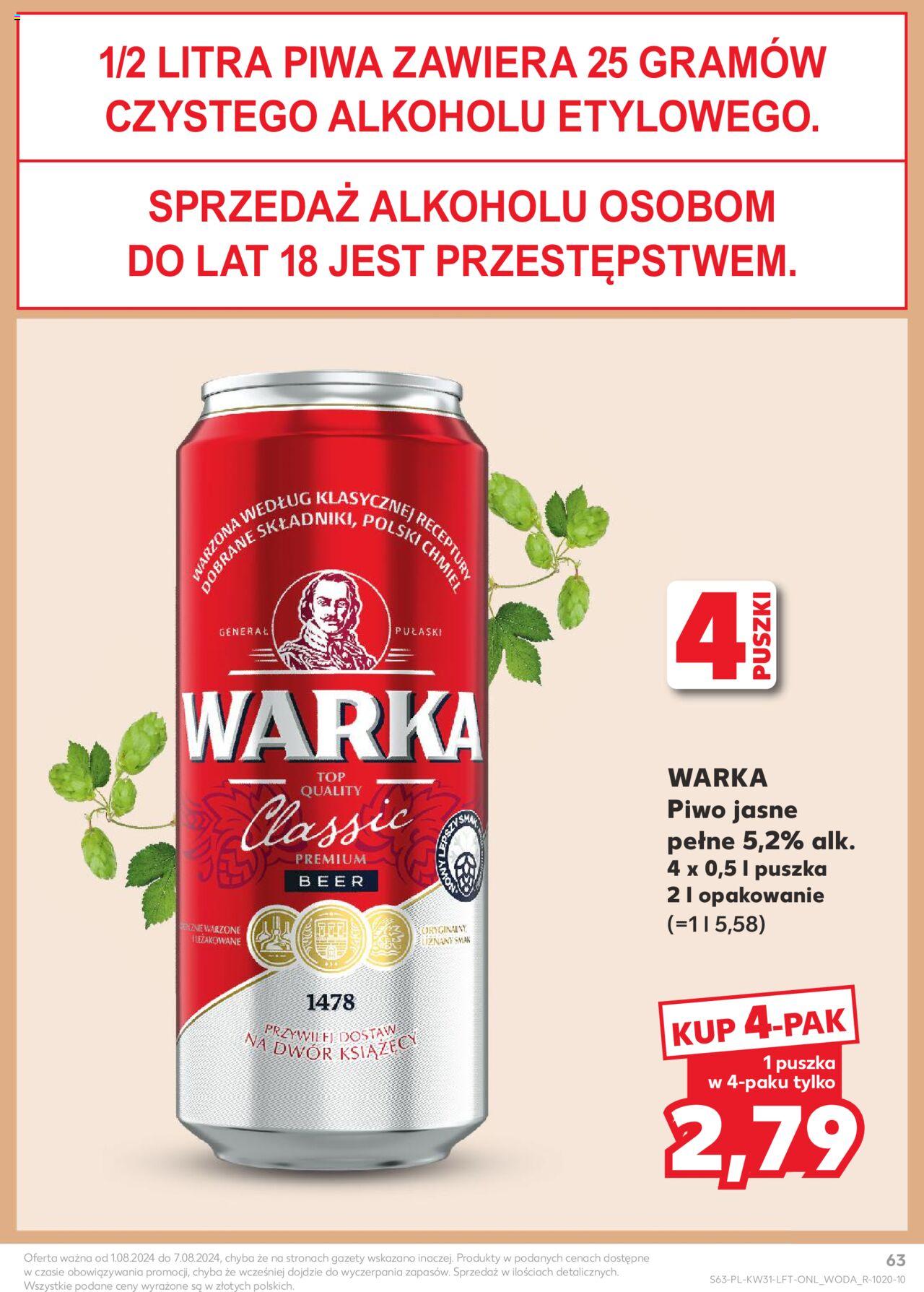 KAUFLAND gazetka ważna od 01.08.2024 do 07.08.2024 strona 61