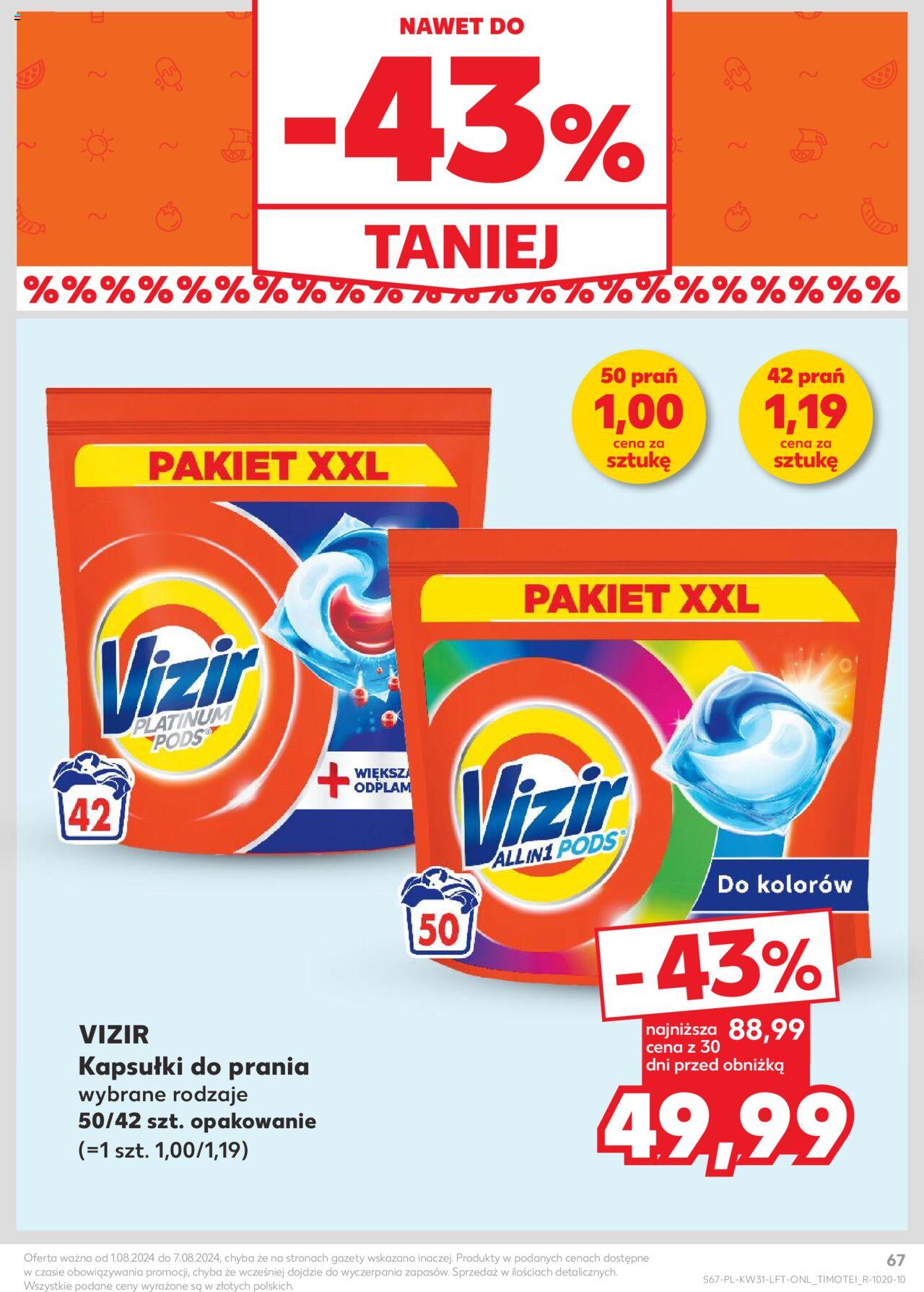 KAUFLAND gazetka ważna od 01.08.2024 do 07.08.2024 strona 65