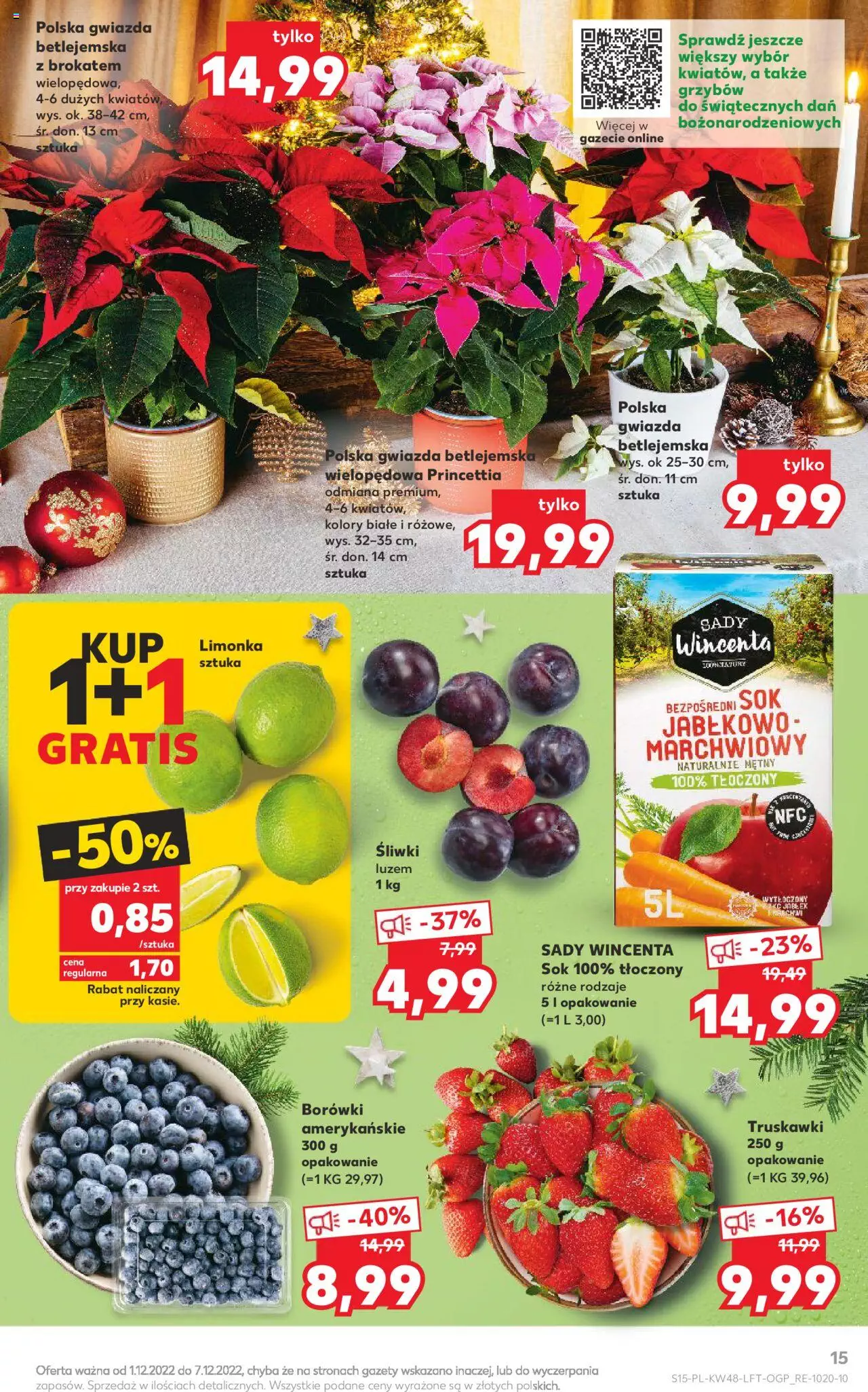 KAUFLAND gazetka ważna  od 01.12.2022 do 07.12.2022 strona 15