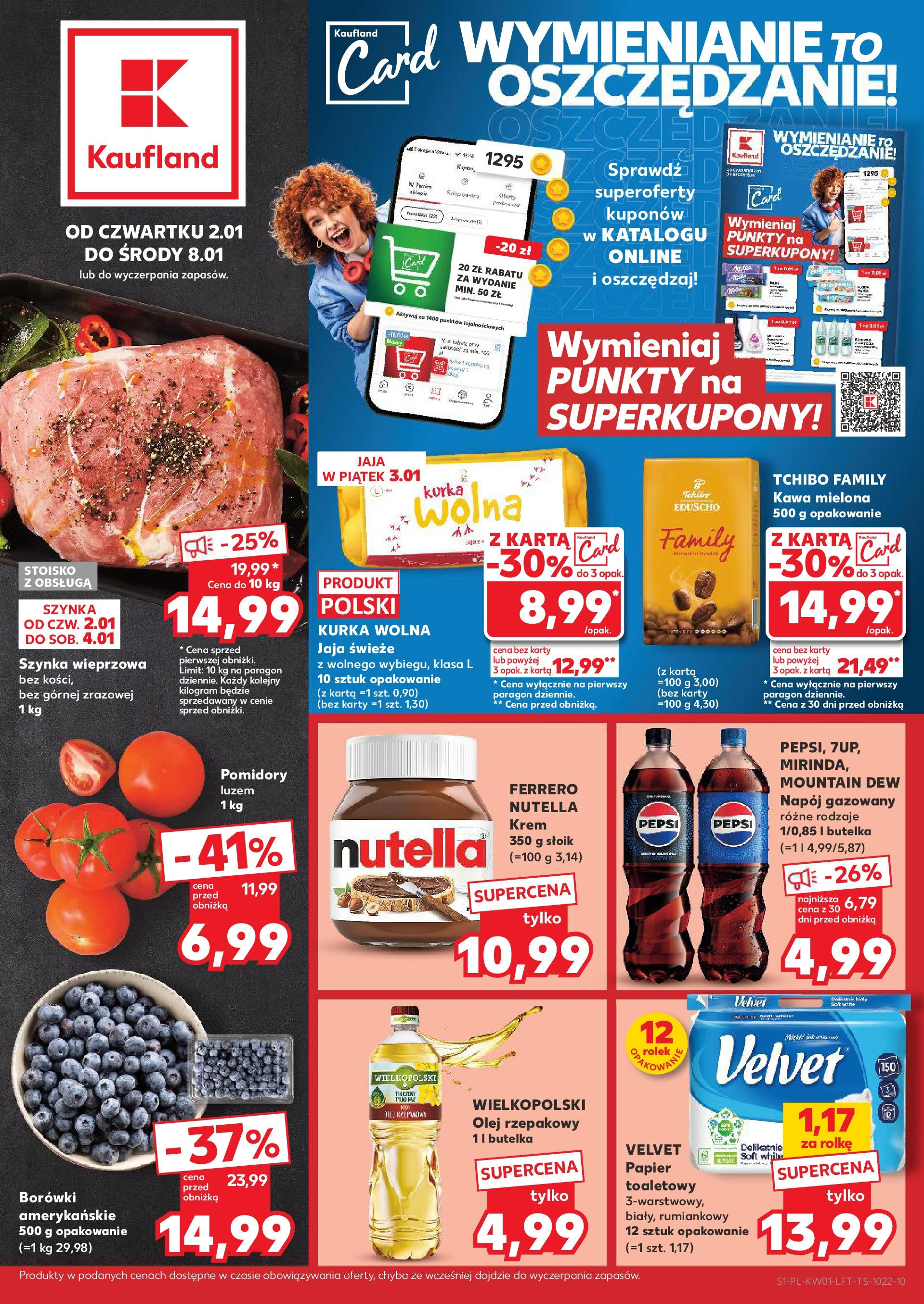 KAUFLAND gazetka ważna od 02.01.2025 do 08.01.2025 strona 1