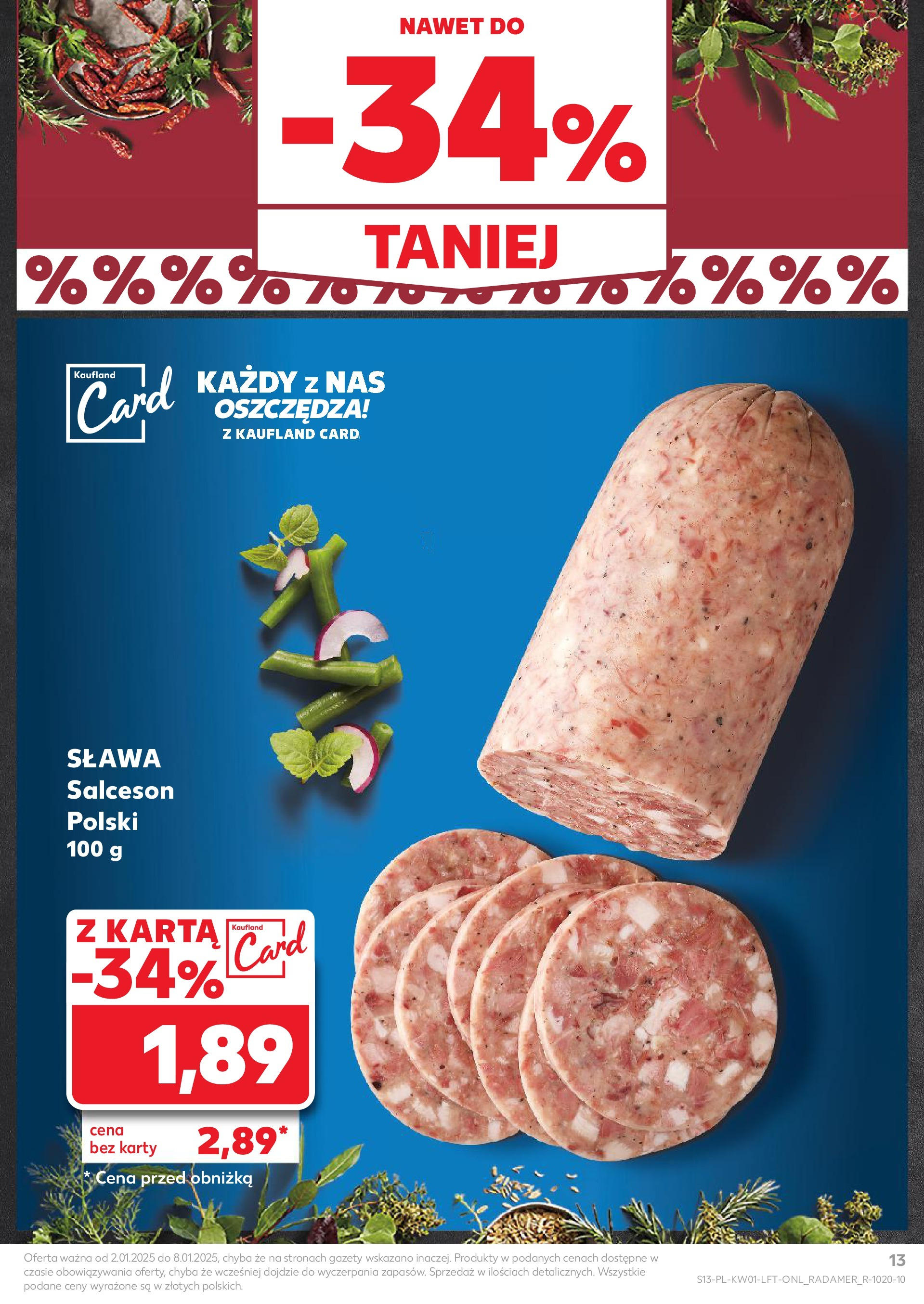 KAUFLAND gazetka ważna od 02.01.2025 do 08.01.2025 strona 13