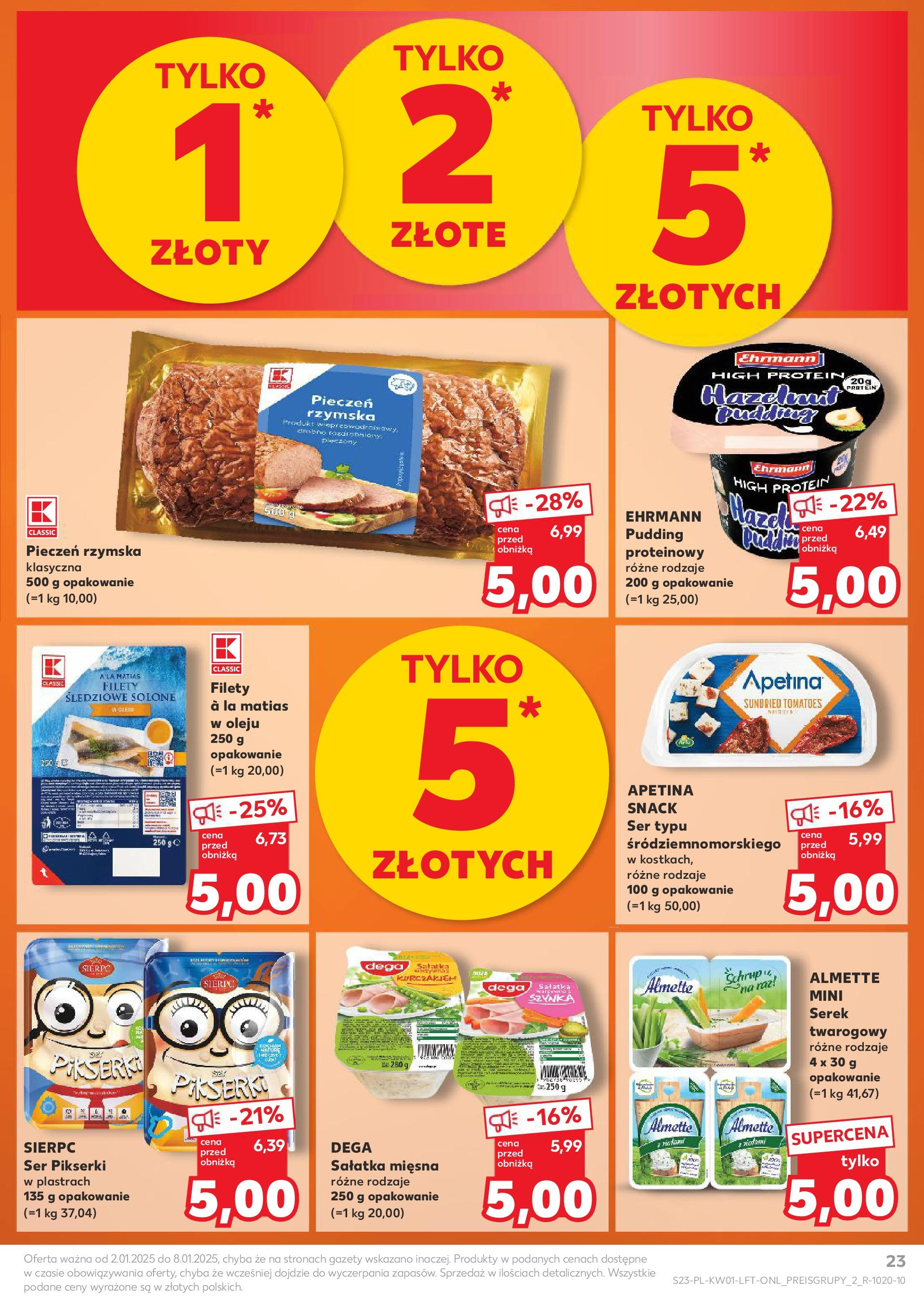 KAUFLAND gazetka ważna od 02.01.2025 do 08.01.2025 strona 23