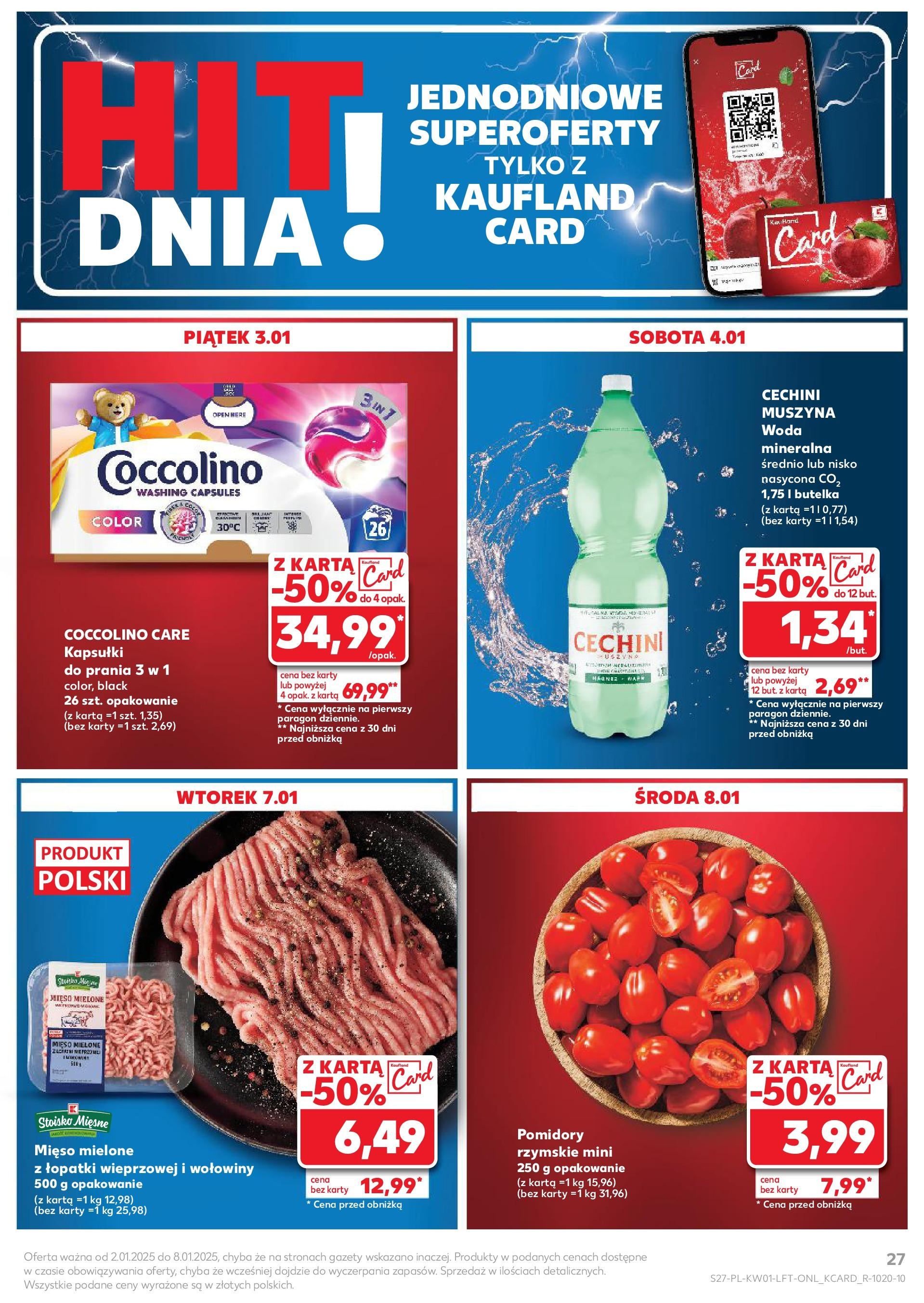 KAUFLAND gazetka ważna od 02.01.2025 do 08.01.2025 strona 27