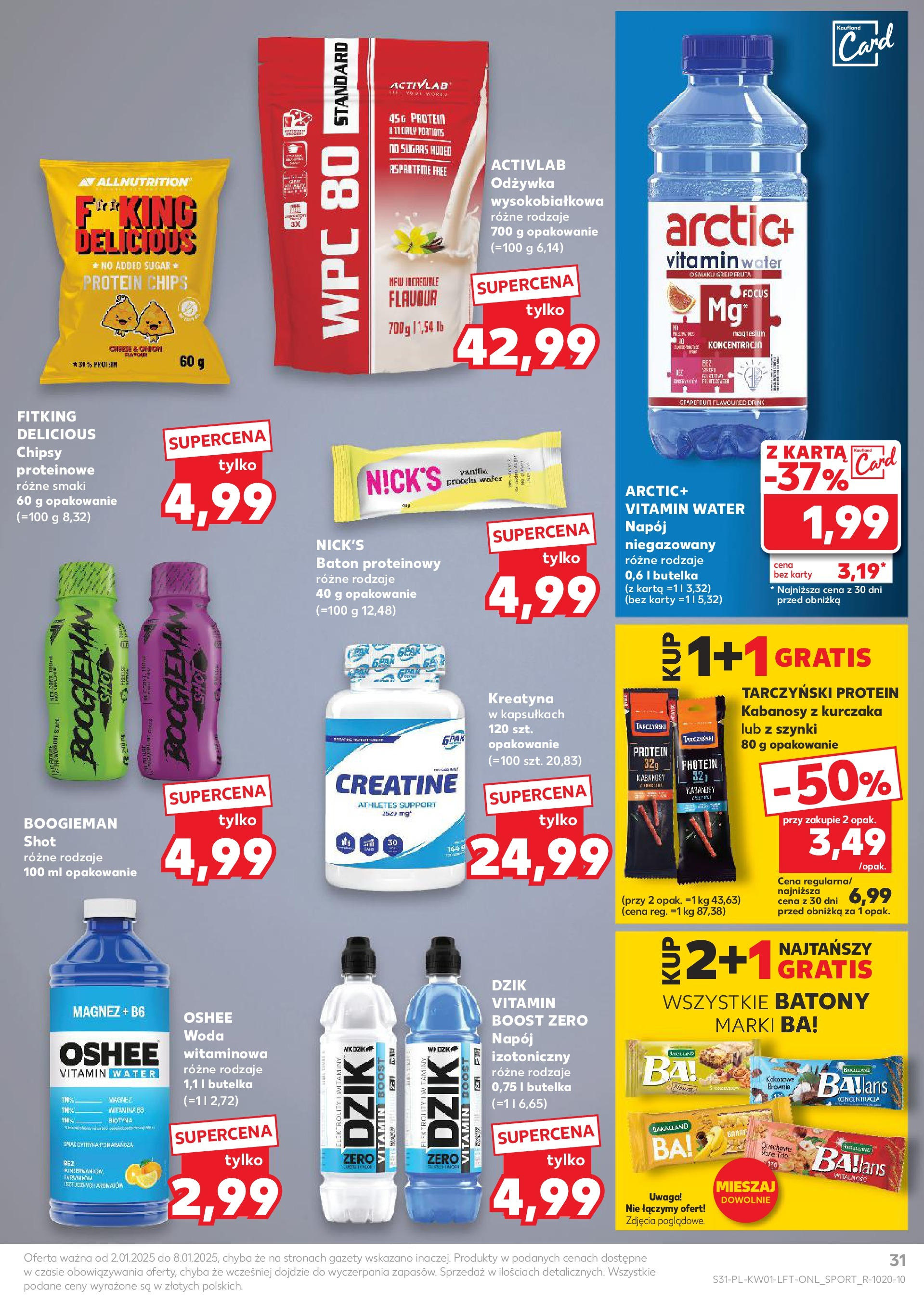 KAUFLAND gazetka ważna od 02.01.2025 do 08.01.2025 strona 31