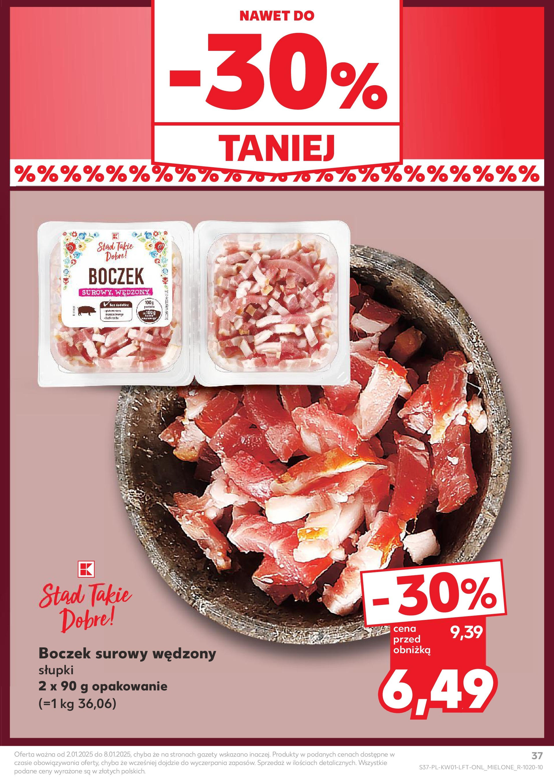 KAUFLAND gazetka ważna od 02.01.2025 do 08.01.2025 strona 37
