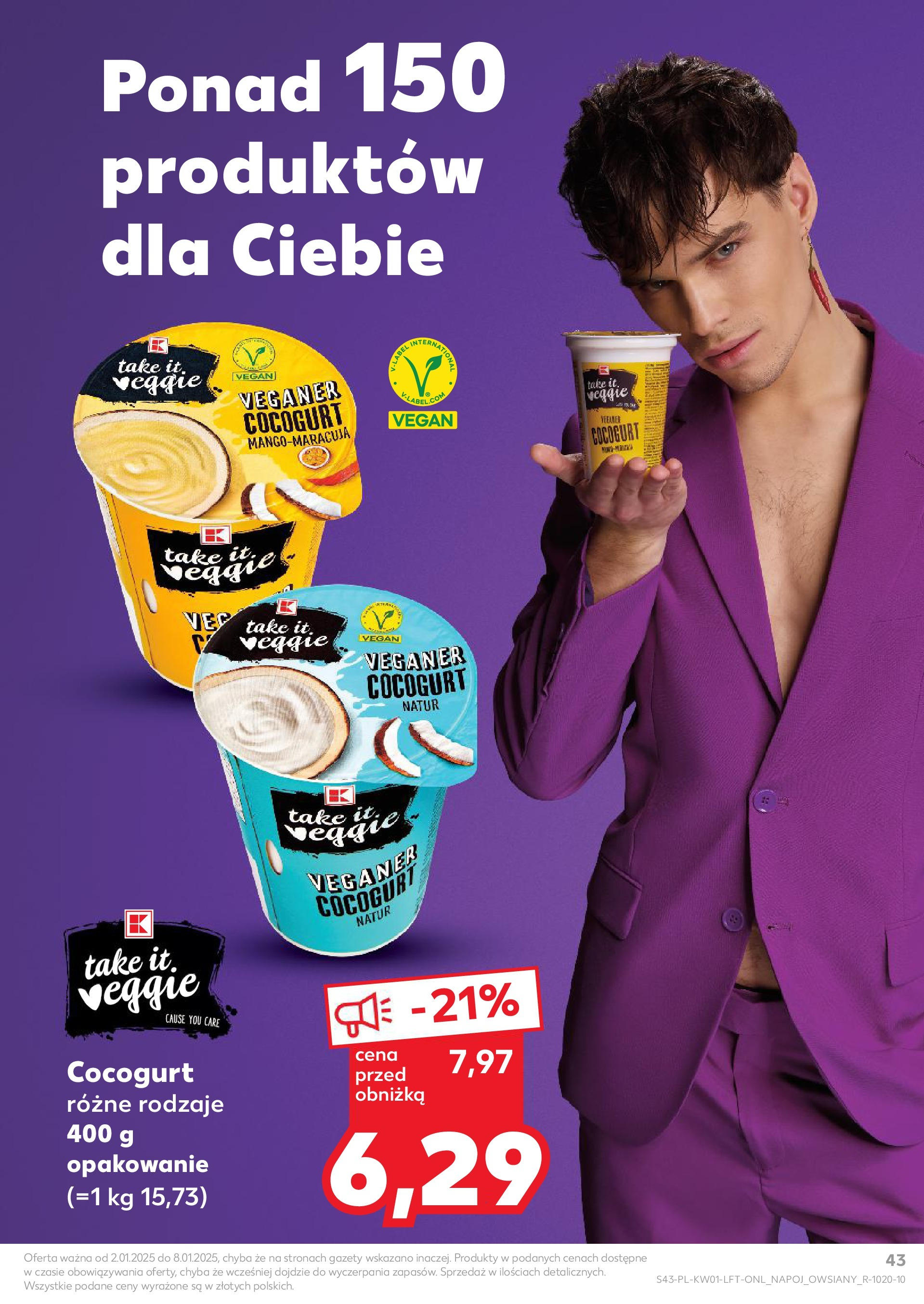 KAUFLAND gazetka ważna od 02.01.2025 do 08.01.2025 strona 43