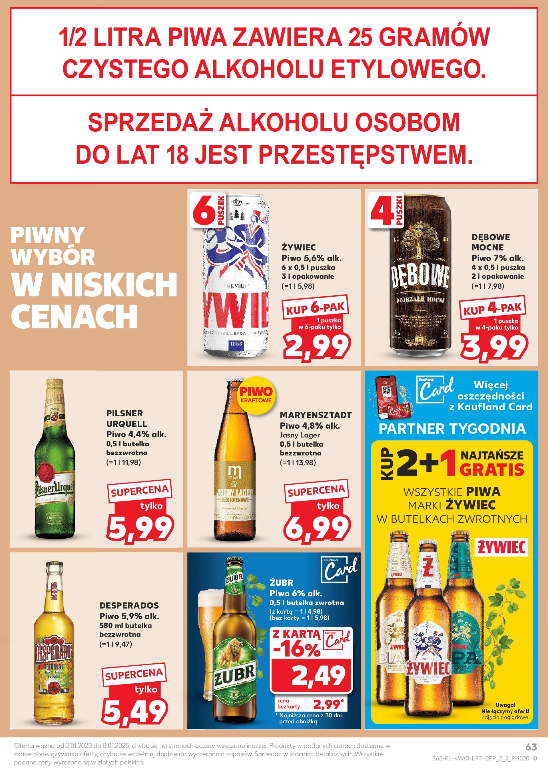 KAUFLAND gazetka ważna od 02.01.2025 do 08.01.2025 strona 60