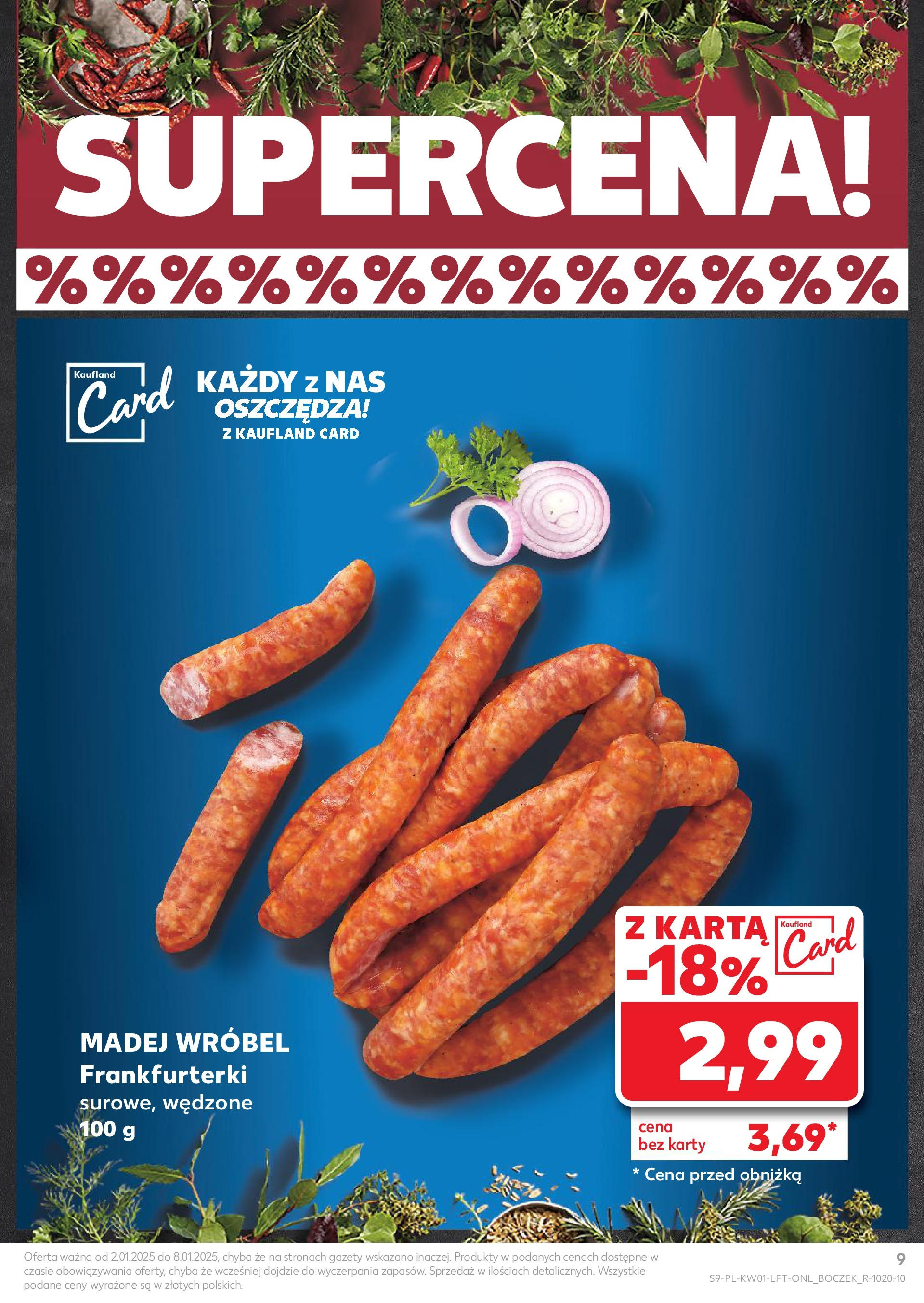 KAUFLAND gazetka ważna od 02.01.2025 do 08.01.2025 strona 9