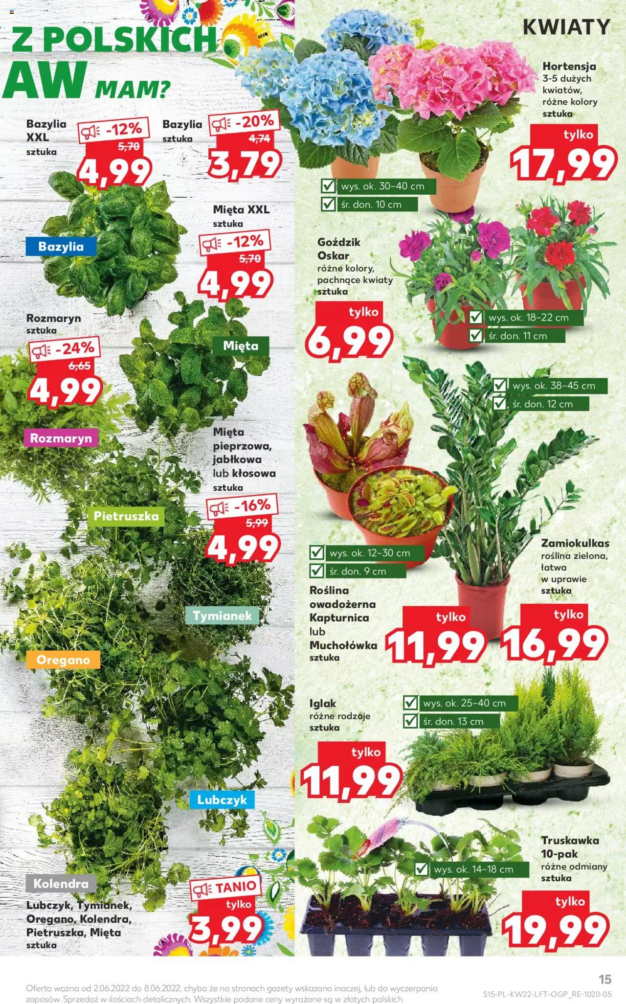 Kaufland gazetka ważna od  02.06.2022 do 08.06.2022 strona 15