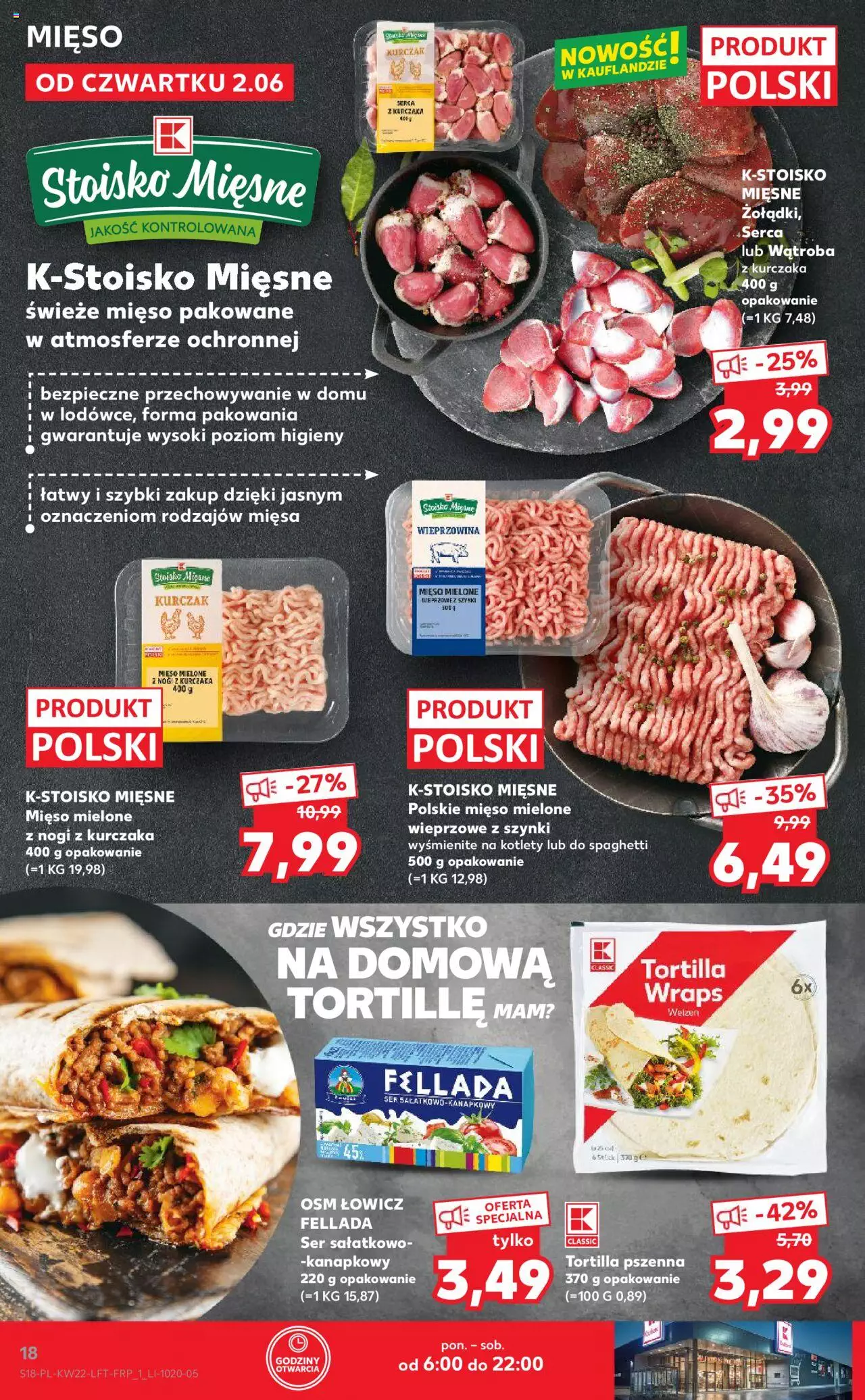 Kaufland gazetka ważna od  02.06.2022 do 08.06.2022 strona 18