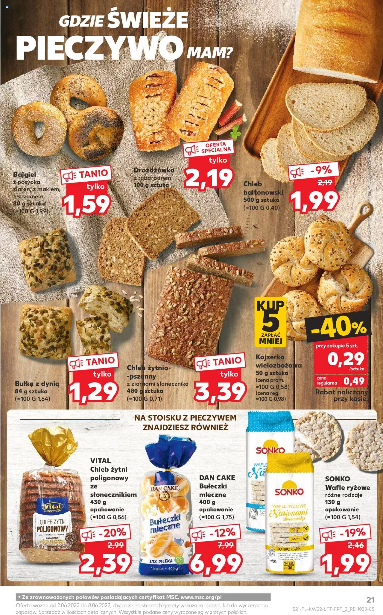Kaufland gazetka ważna od  02.06.2022 do 08.06.2022 strona 21