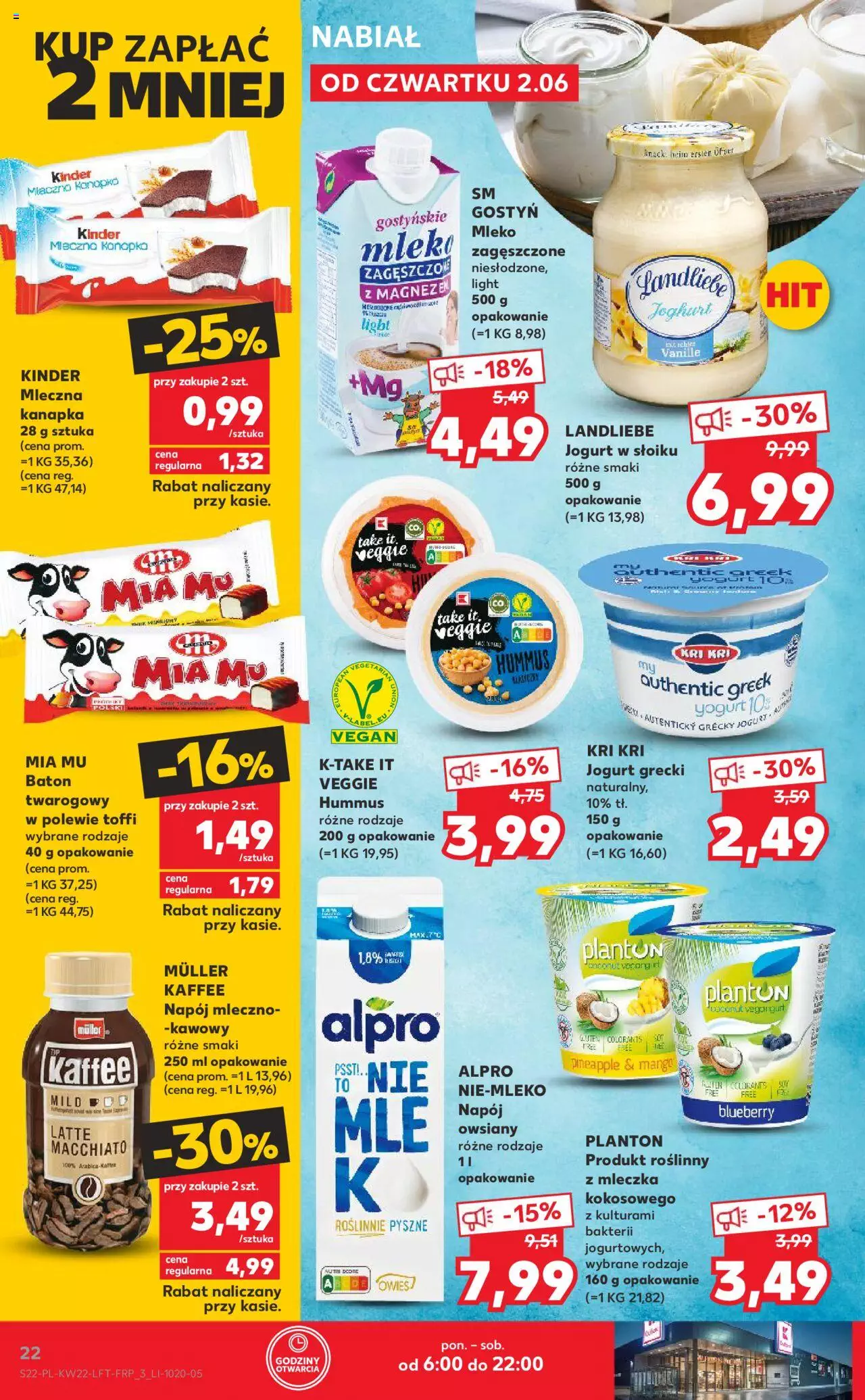 Kaufland gazetka ważna od  02.06.2022 do 08.06.2022 strona 22