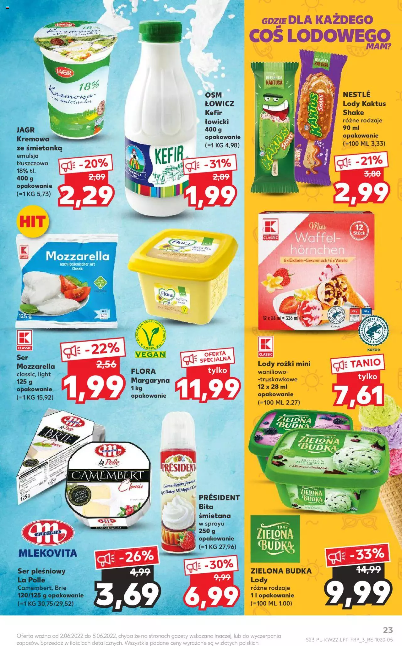 Kaufland gazetka ważna od  02.06.2022 do 08.06.2022 strona 23