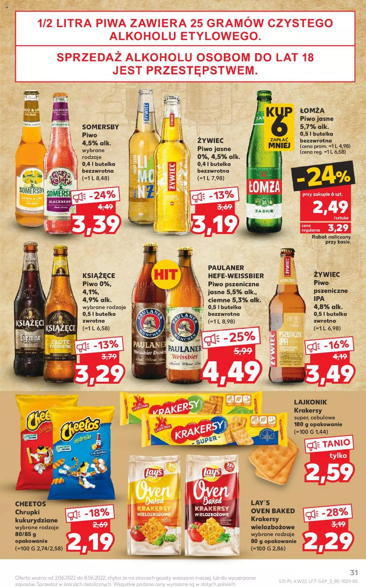 Kaufland gazetka ważna od  02.06.2022 do 08.06.2022 strona 31