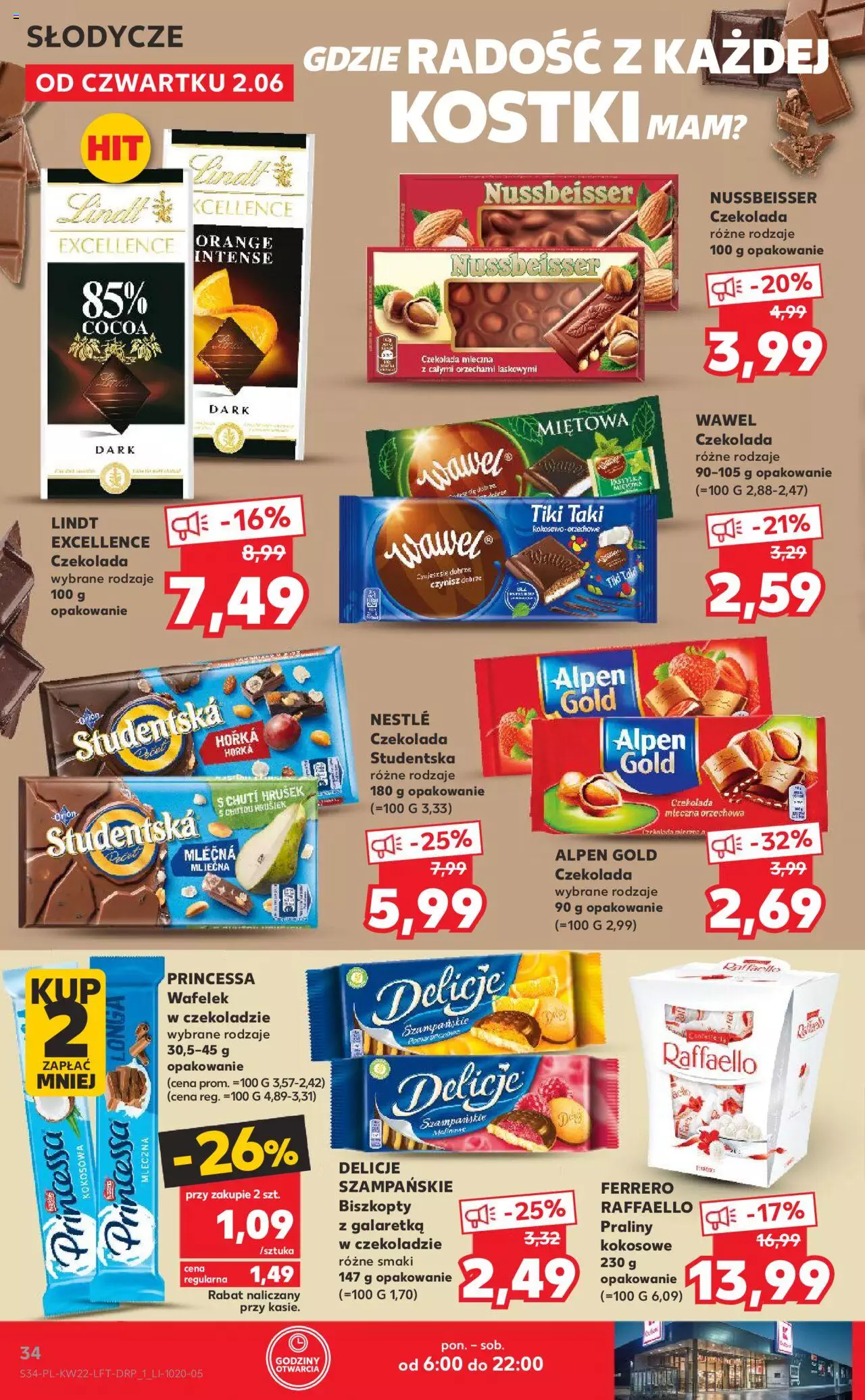 Kaufland gazetka ważna od  02.06.2022 do 08.06.2022 strona 34
