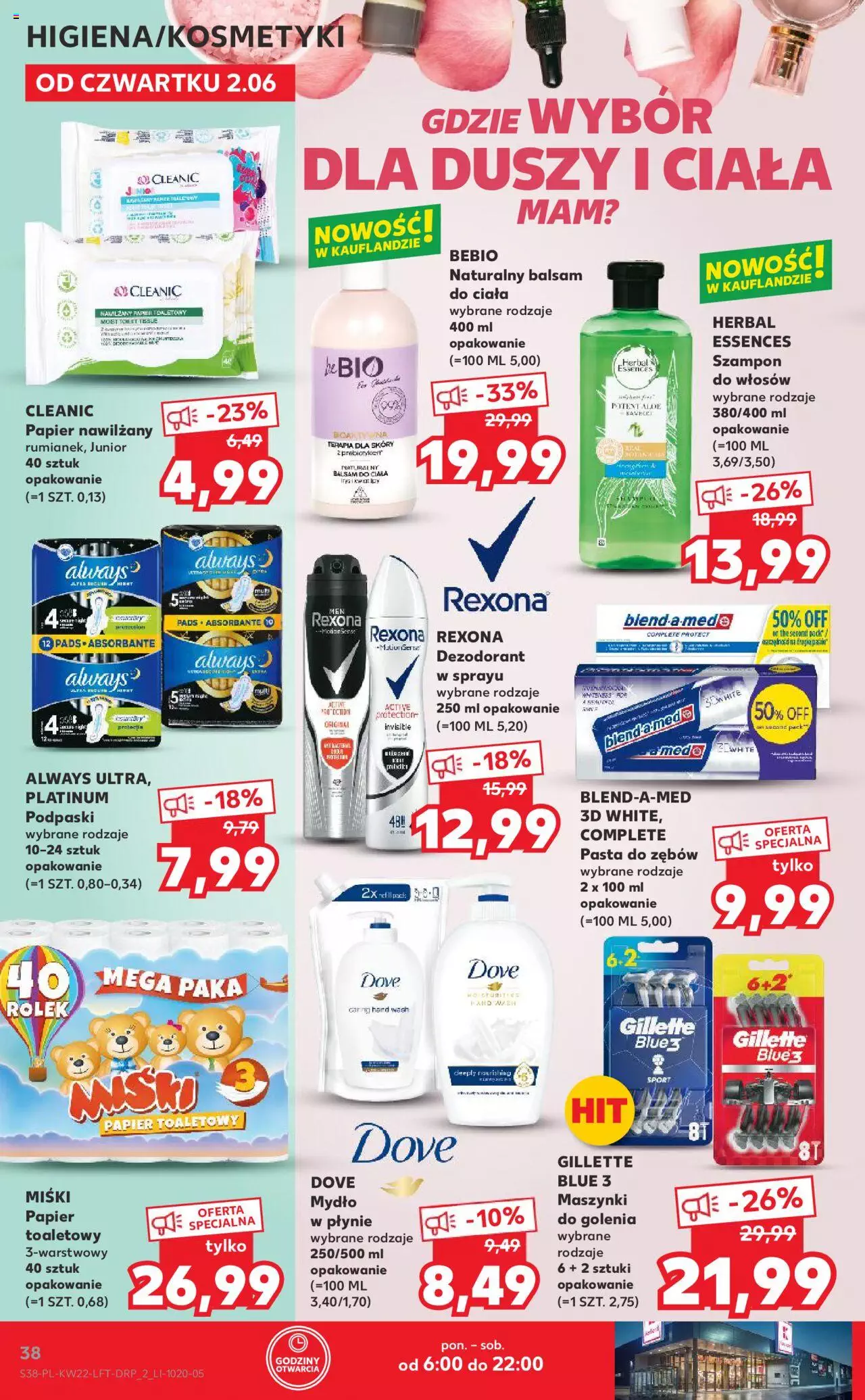 Kaufland gazetka ważna od  02.06.2022 do 08.06.2022 strona 38