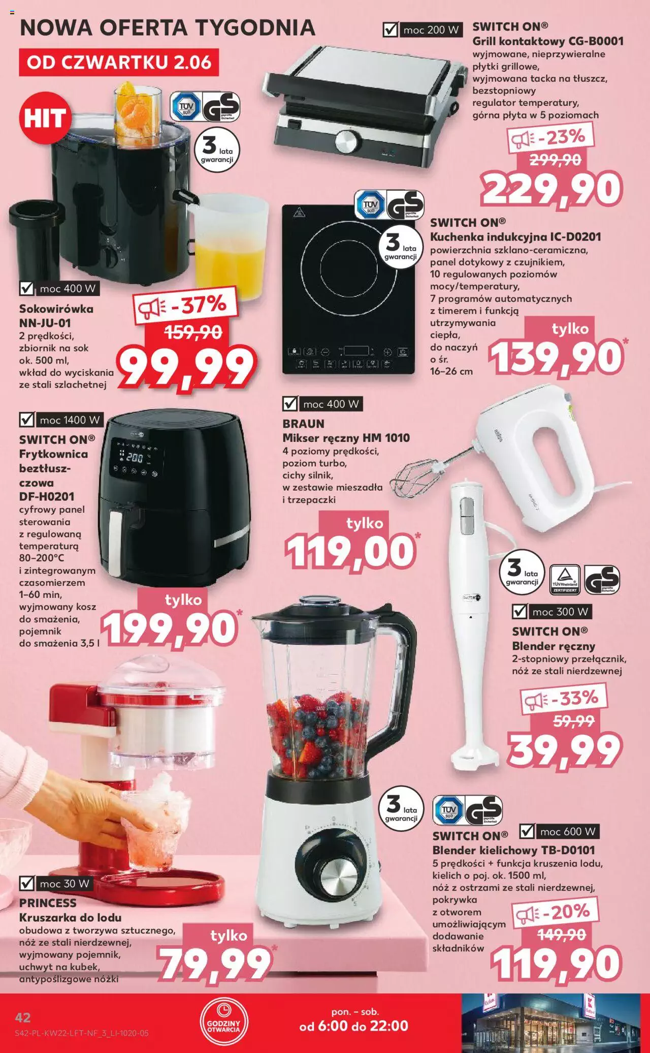 Kaufland gazetka ważna od  02.06.2022 do 08.06.2022 strona 42