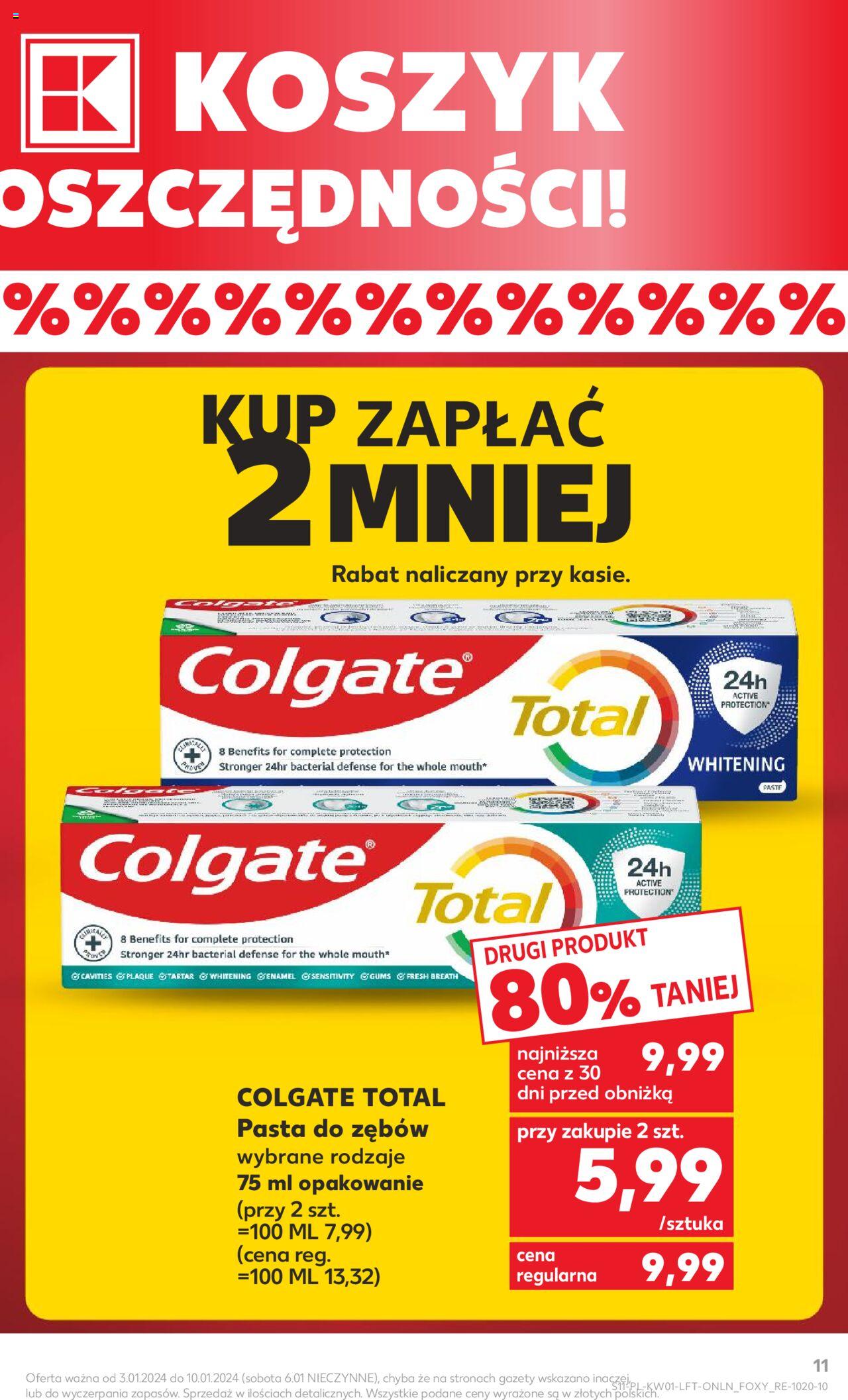 KAUFLAND gazetka ważna od 03.01.2024 do 10.01.2024 strona 11