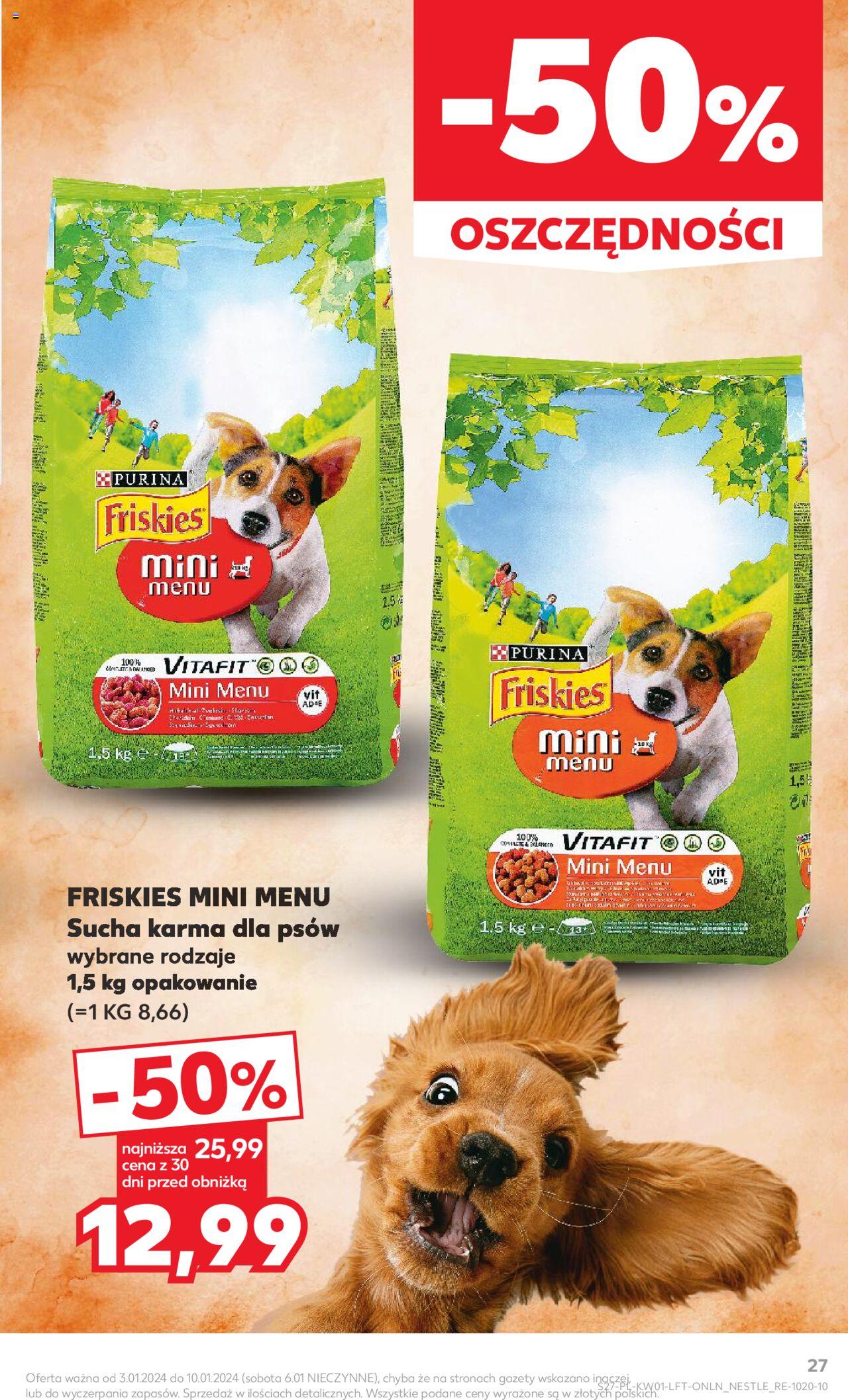 KAUFLAND gazetka ważna od 03.01.2024 do 10.01.2024 strona 27