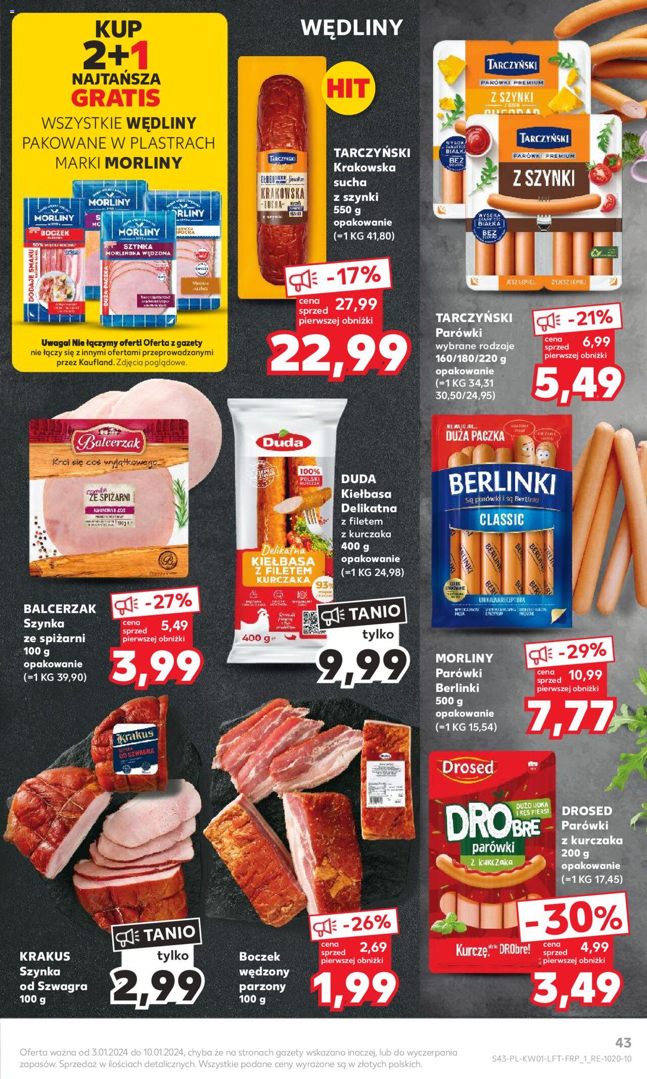 KAUFLAND gazetka ważna od 03.01.2024 do 10.01.2024 strona 40