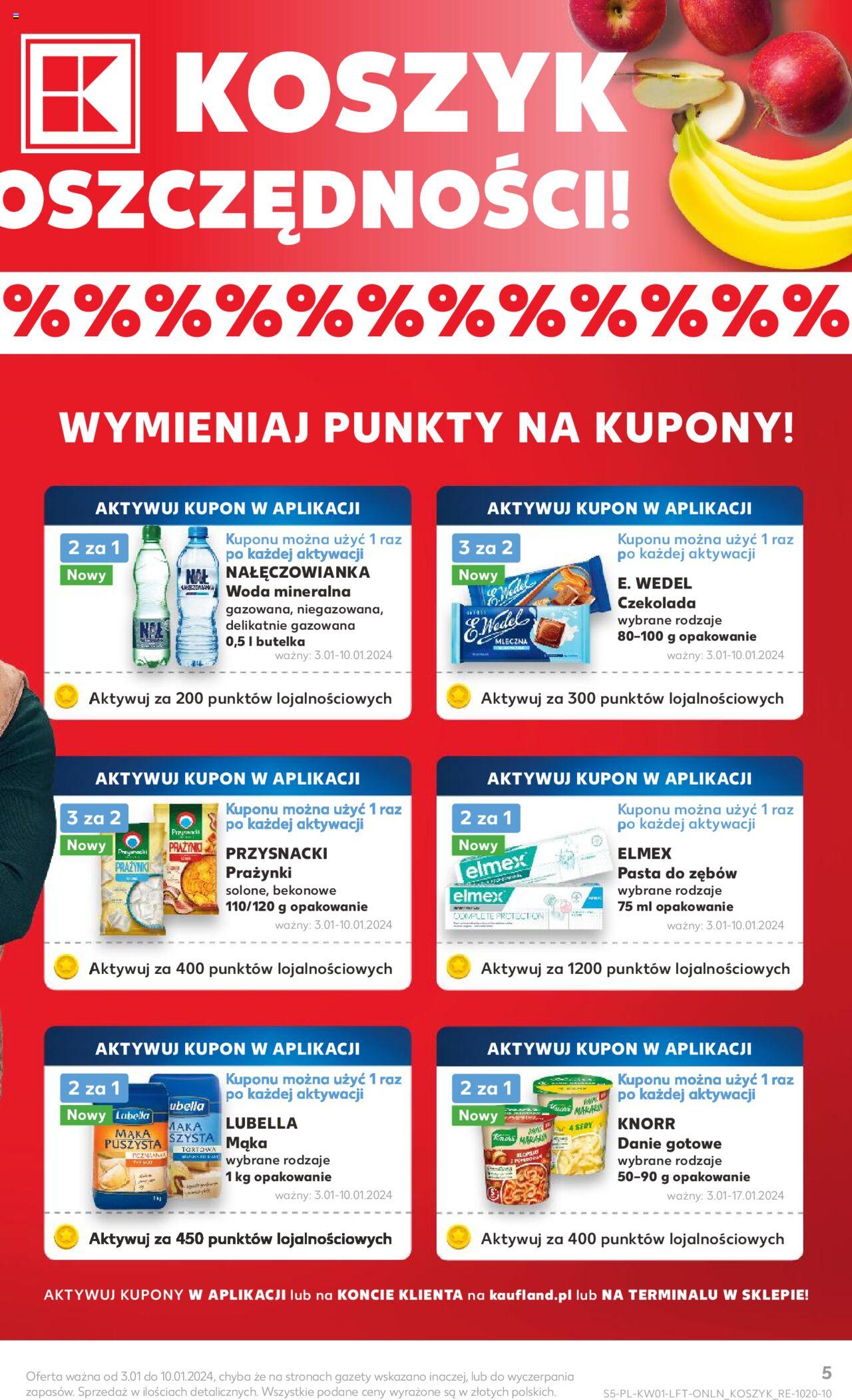 KAUFLAND gazetka ważna od 03.01.2024 do 10.01.2024 strona 5