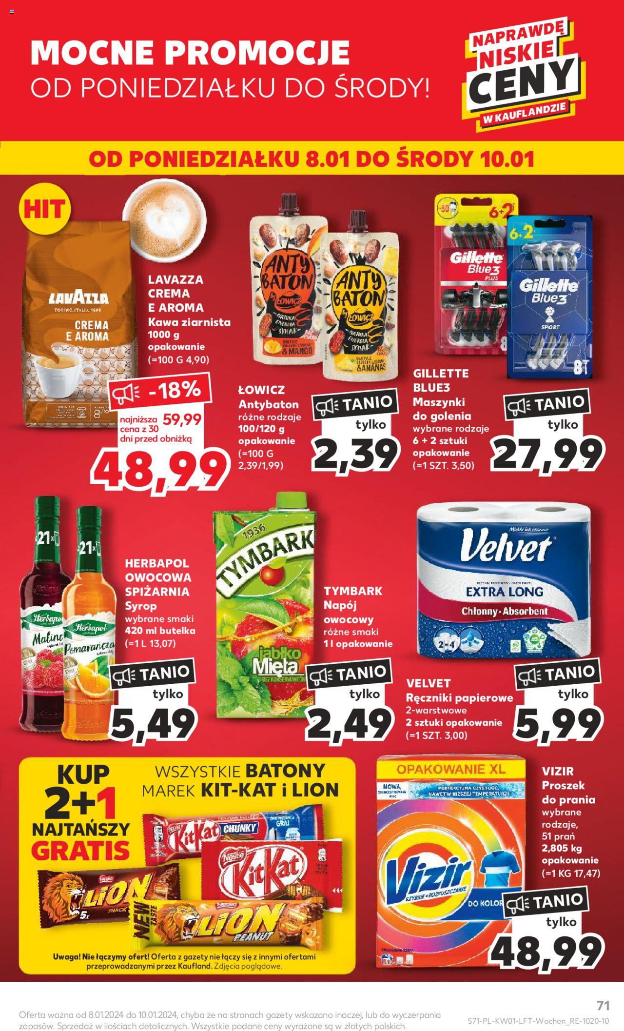 KAUFLAND gazetka ważna od 03.01.2024 do 10.01.2024 strona 69